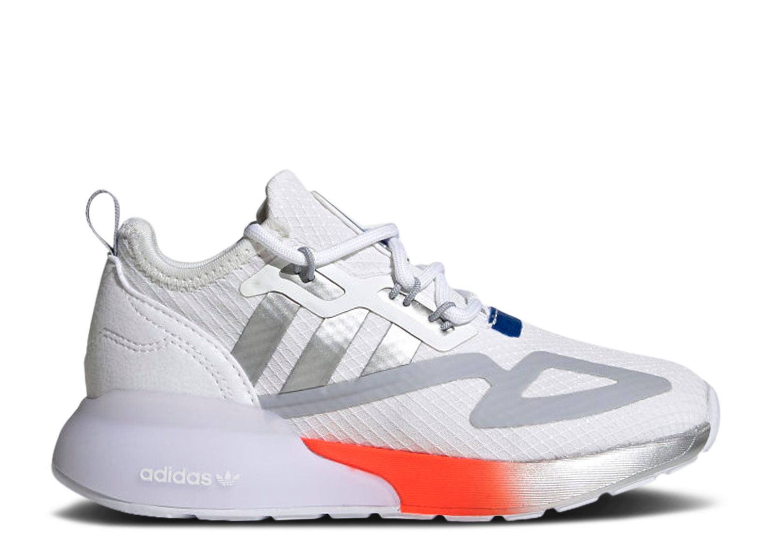 NASA X ZX 2K Little Kid 'Cloud Silver Metallic' - Adidas - H69032
