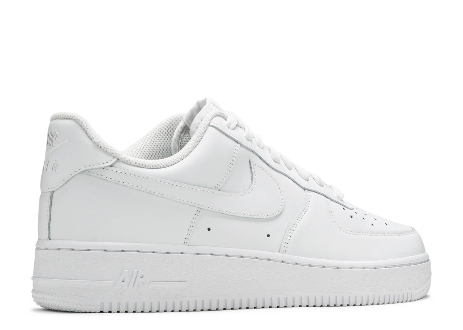 The Nike Air Force 1 Low 07 LV8 Triple White Comes With A Scaley Motif •