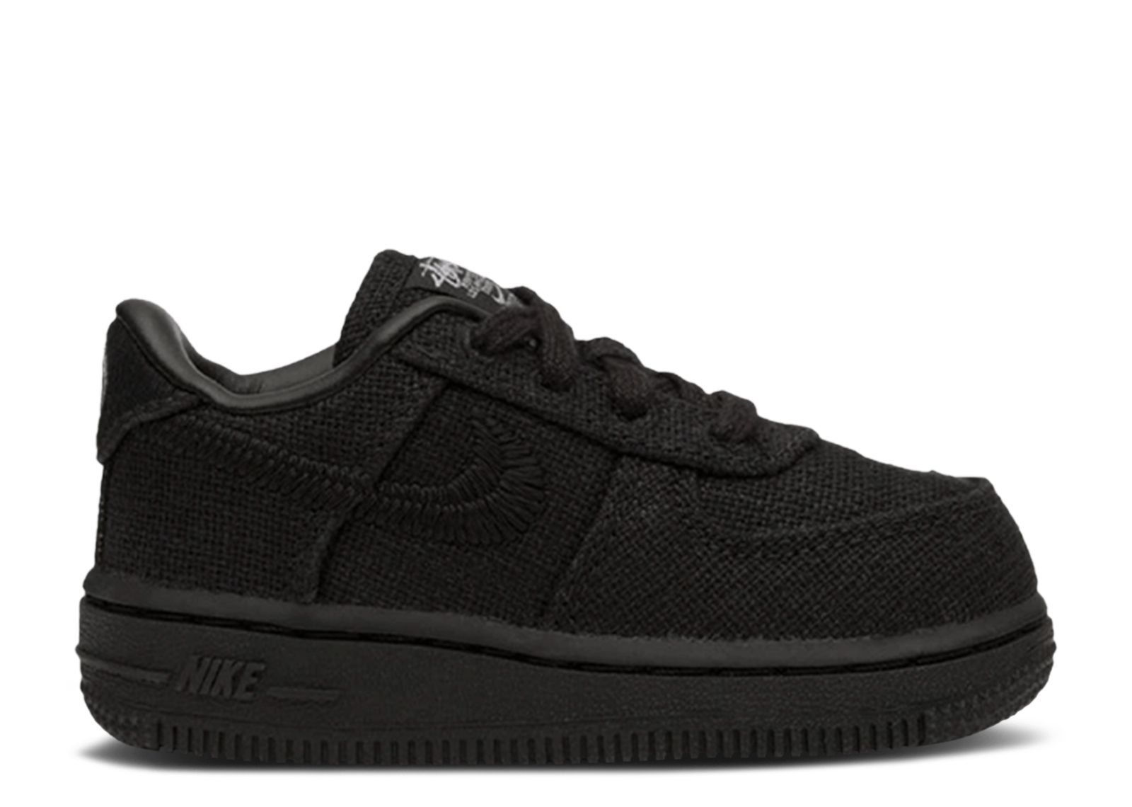 Stussy X Air Force 1 Low TD 'Black' - Nike - DC8306 001 - black/black/black  | Flight Club