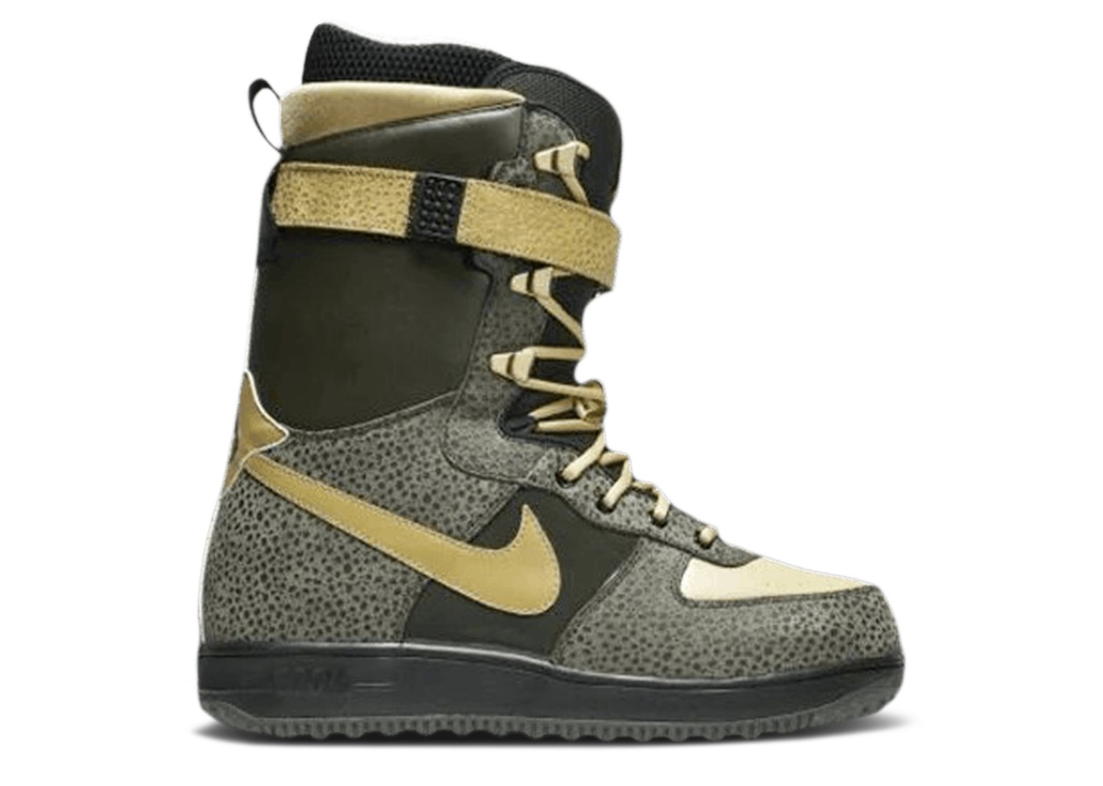 gold nike snowboard boots