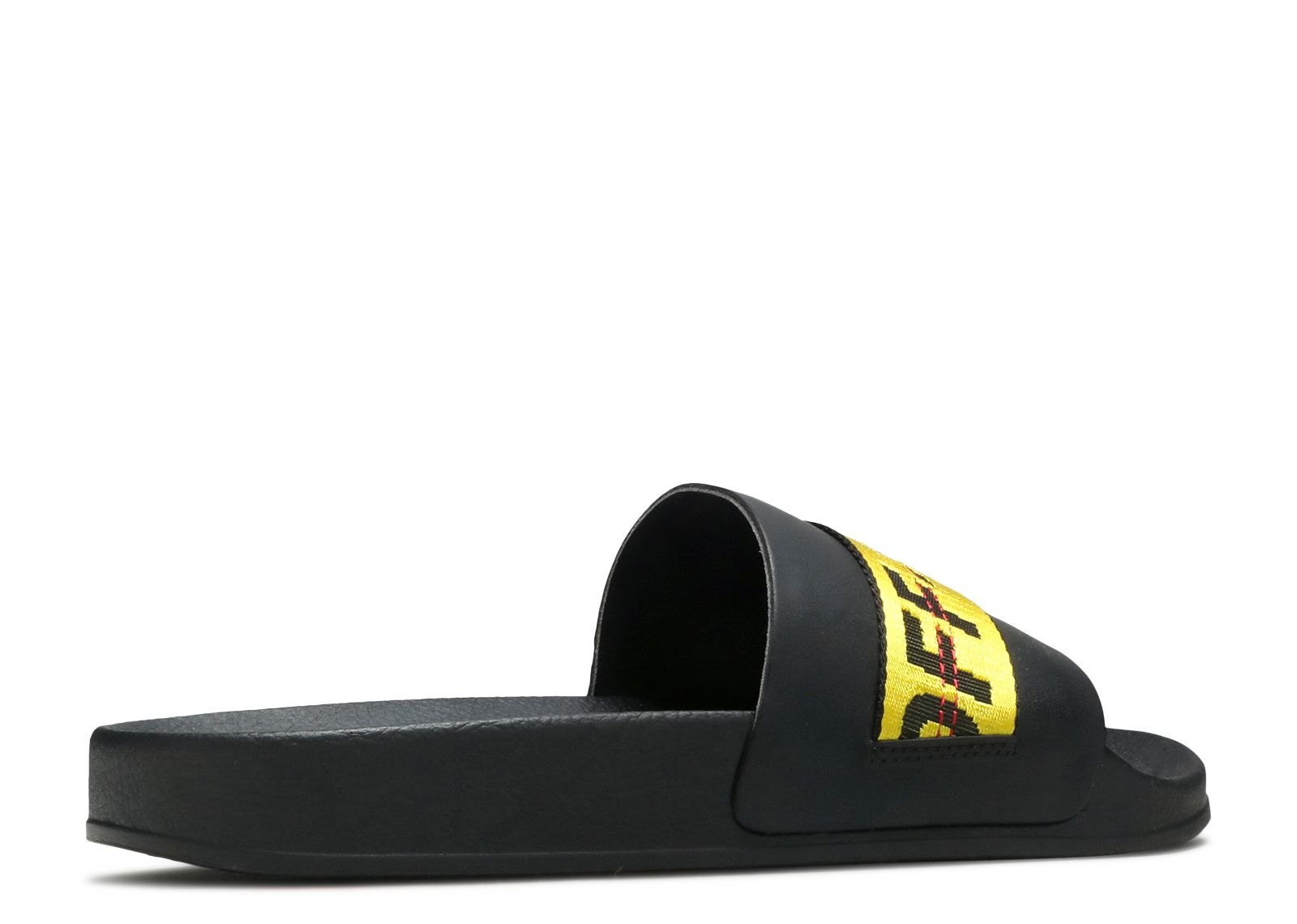 Off white black and yellow online slides