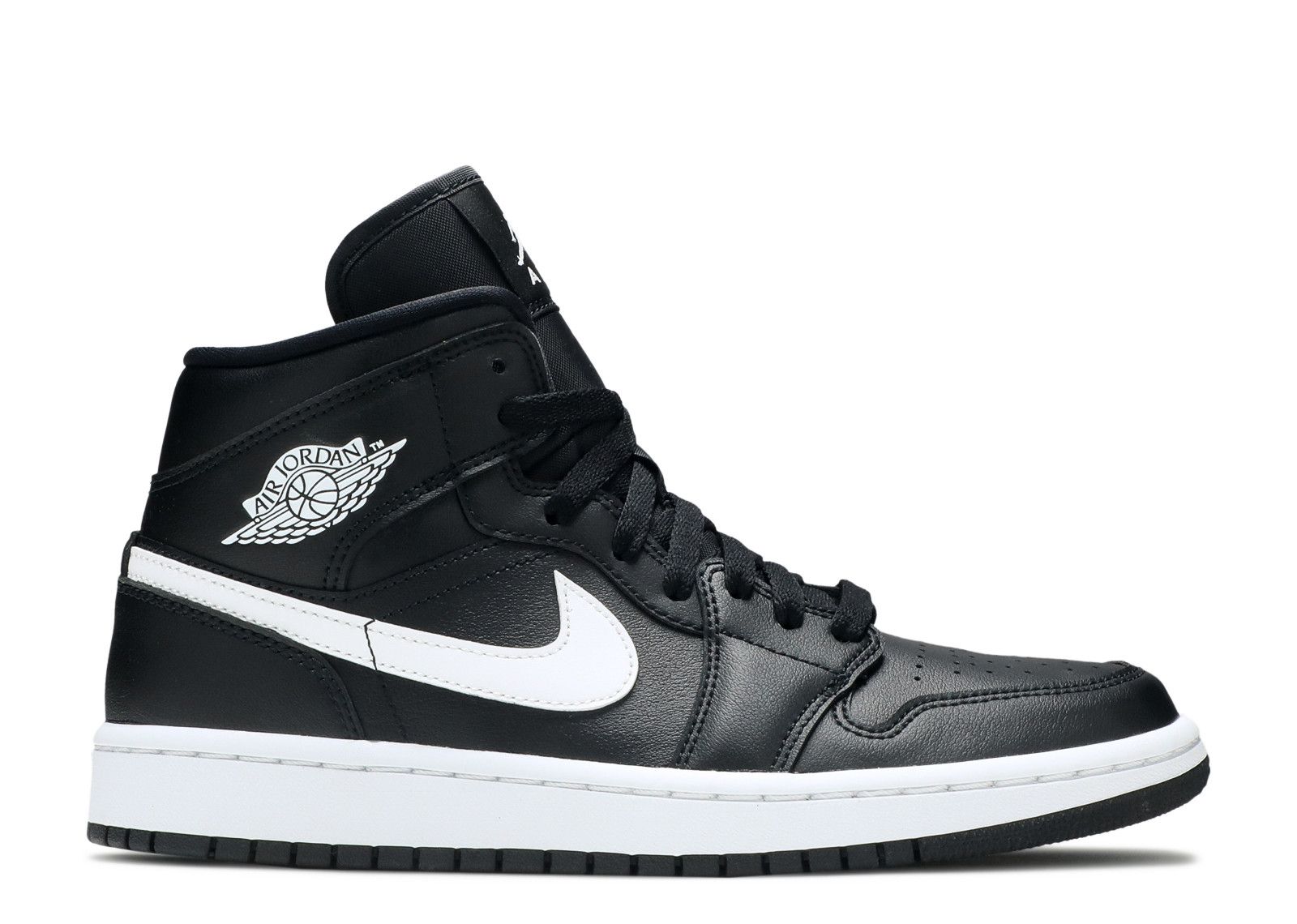 Wmns Jordan 1 Mid 'Black White'