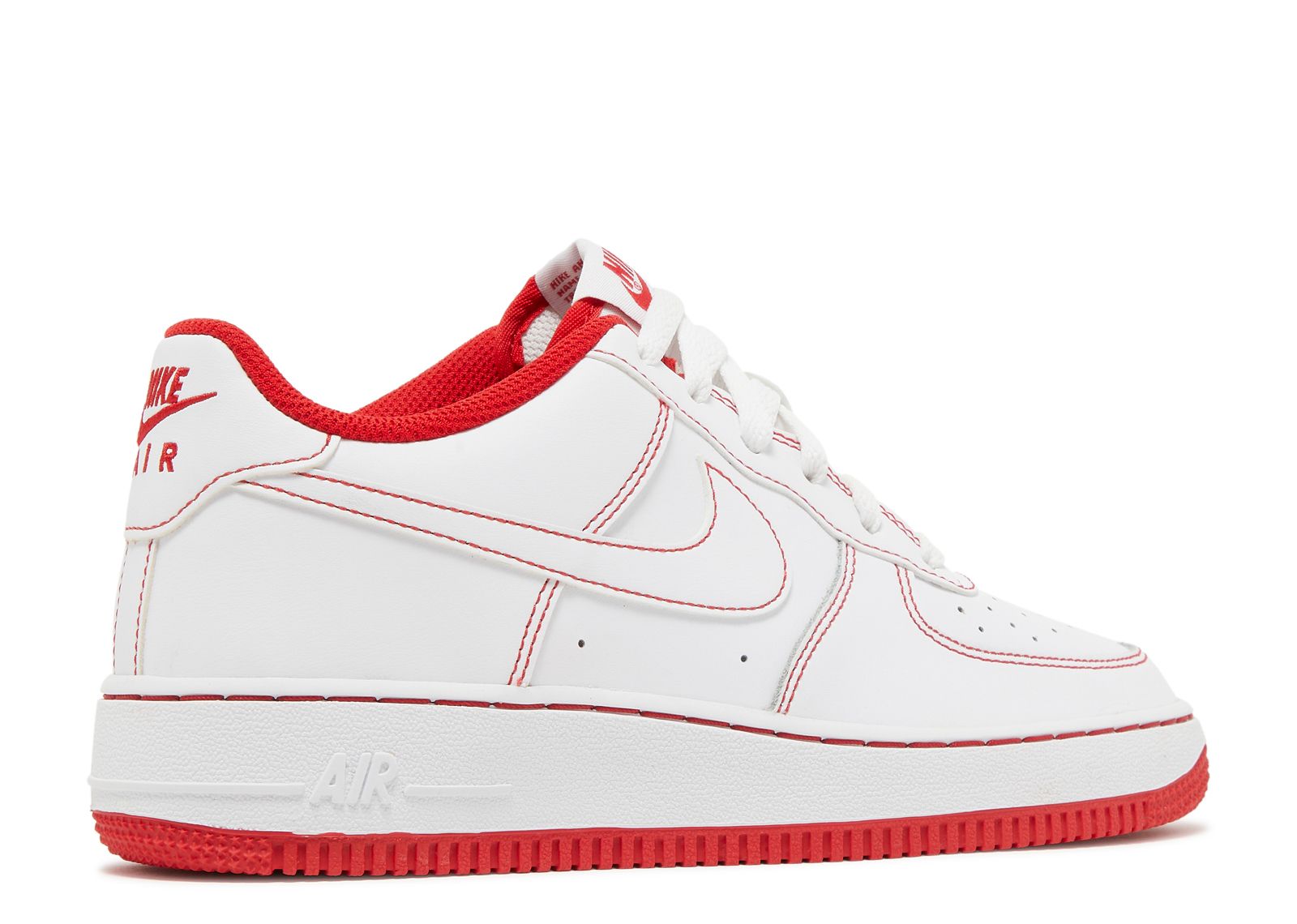 Buy Air Force 1 GS 'White University Red' - CD6915 101