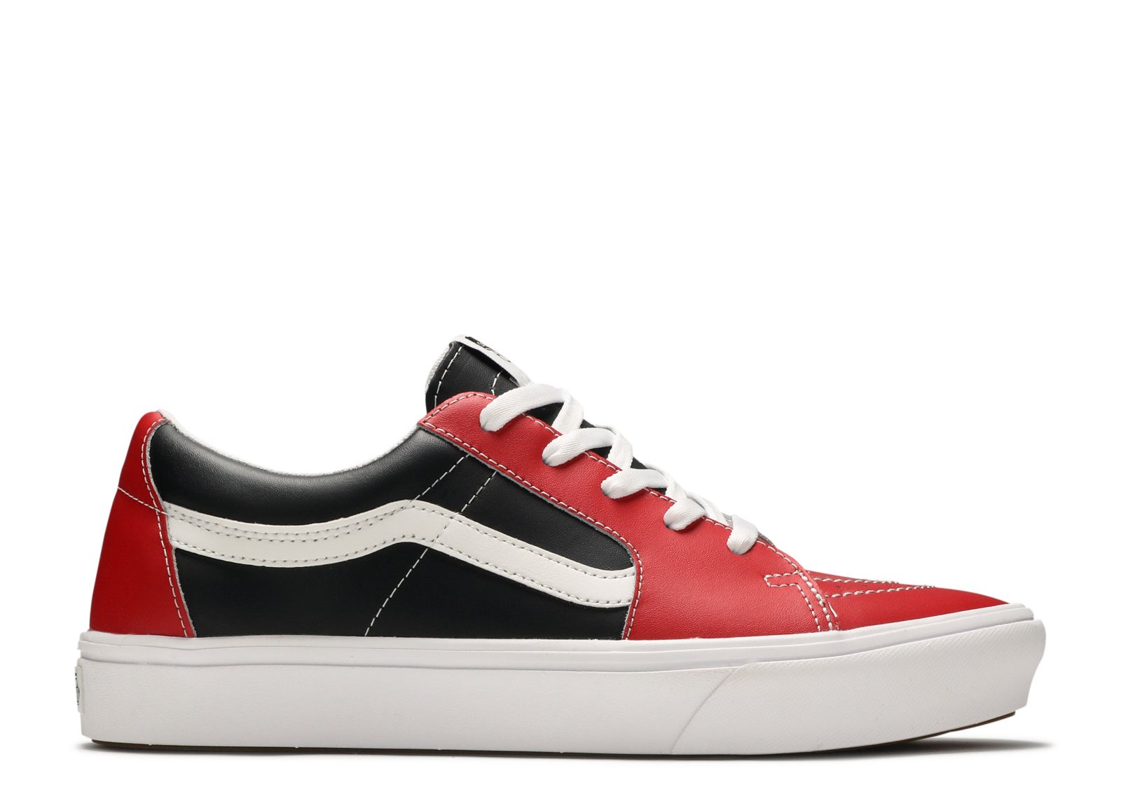 Sk8-Low ComfyCush 'Leather - Red'