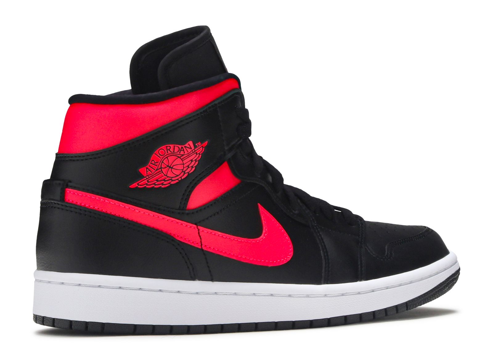 Nike Air Jordan 1 Mid Black Siren Red靴/シューズ