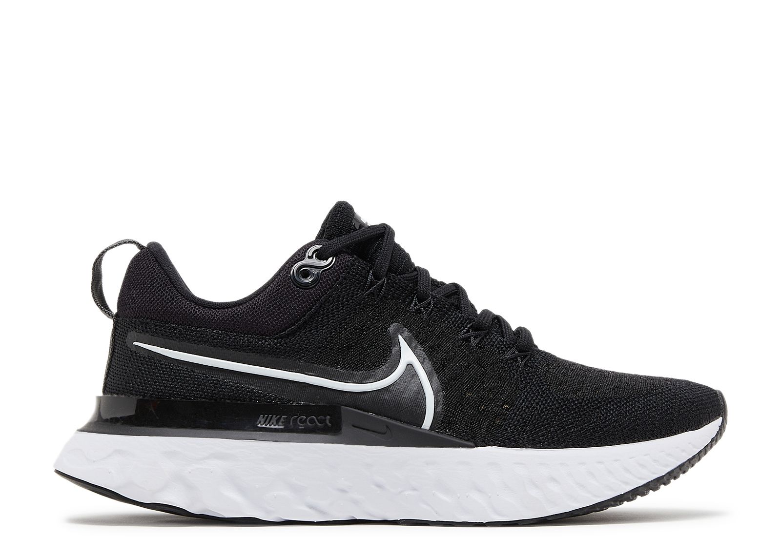 tenis nike react infinity run flyknit 2 black