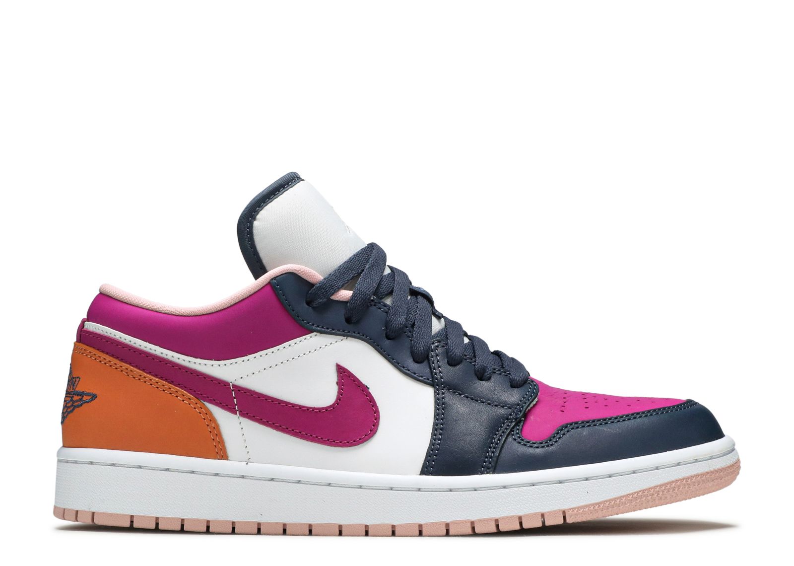 Wmns Air Jordan 1 Low SE 'Mismatched - Purple Magenta'