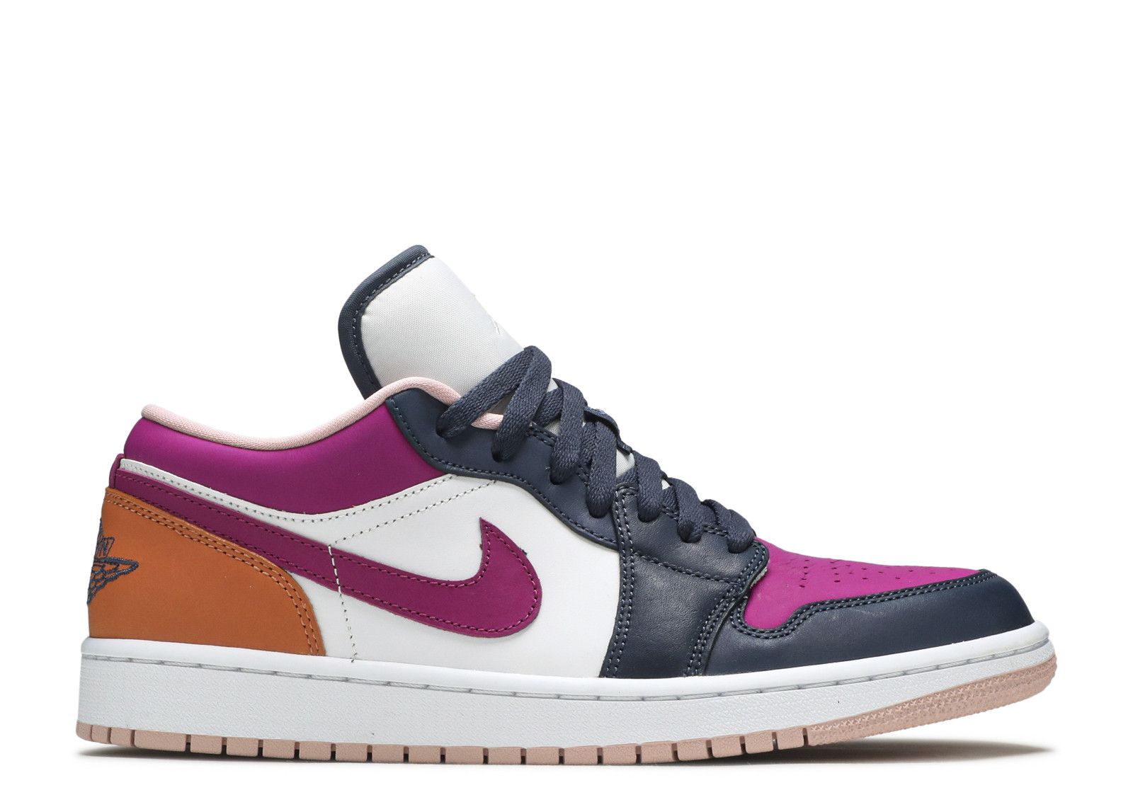 Wmns Jordan 1 Low SE 'Mismatched - Purple Magenta'