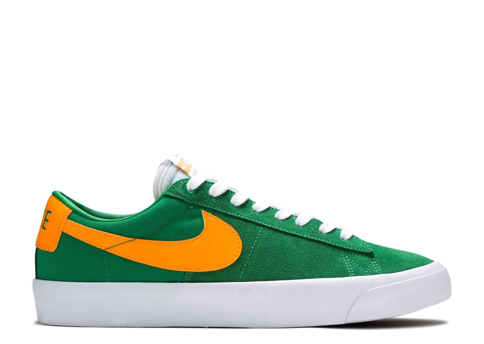 Zoom Blazer Low Pro Gt Sb Lucky Green Gold Nike Dc7695 300 Lucky Green Black White University Gold Flight Club
