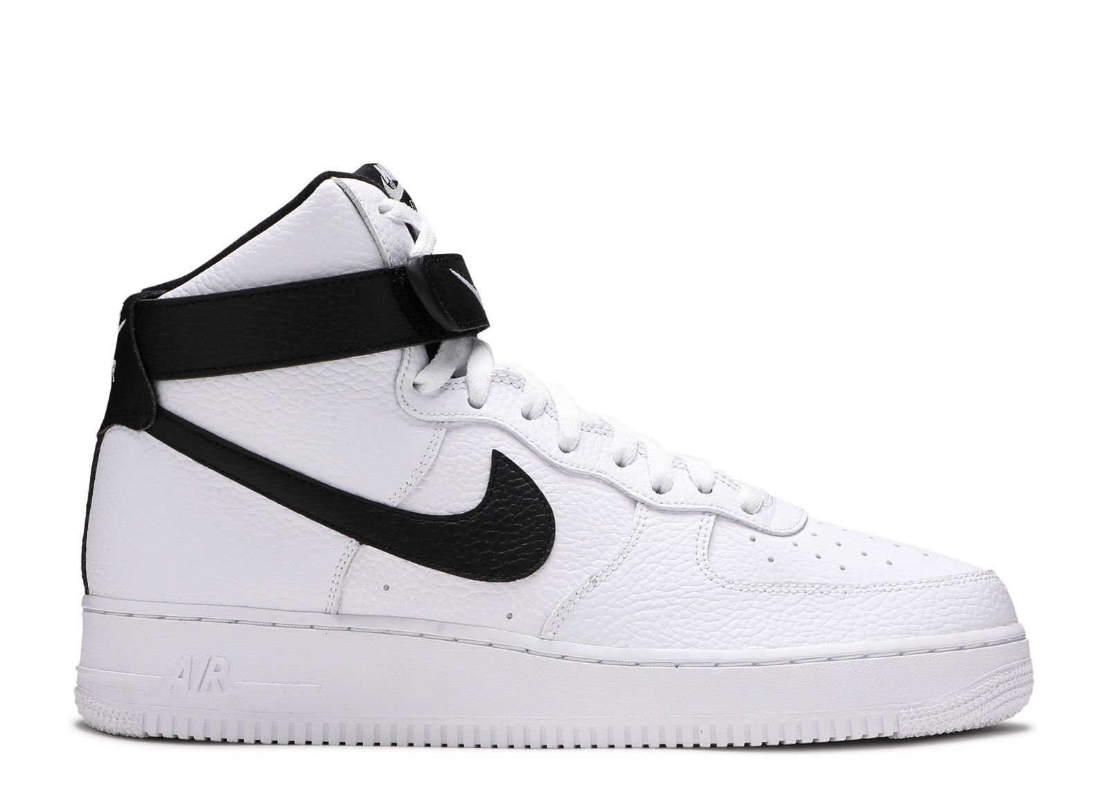 black and white air force 1 high