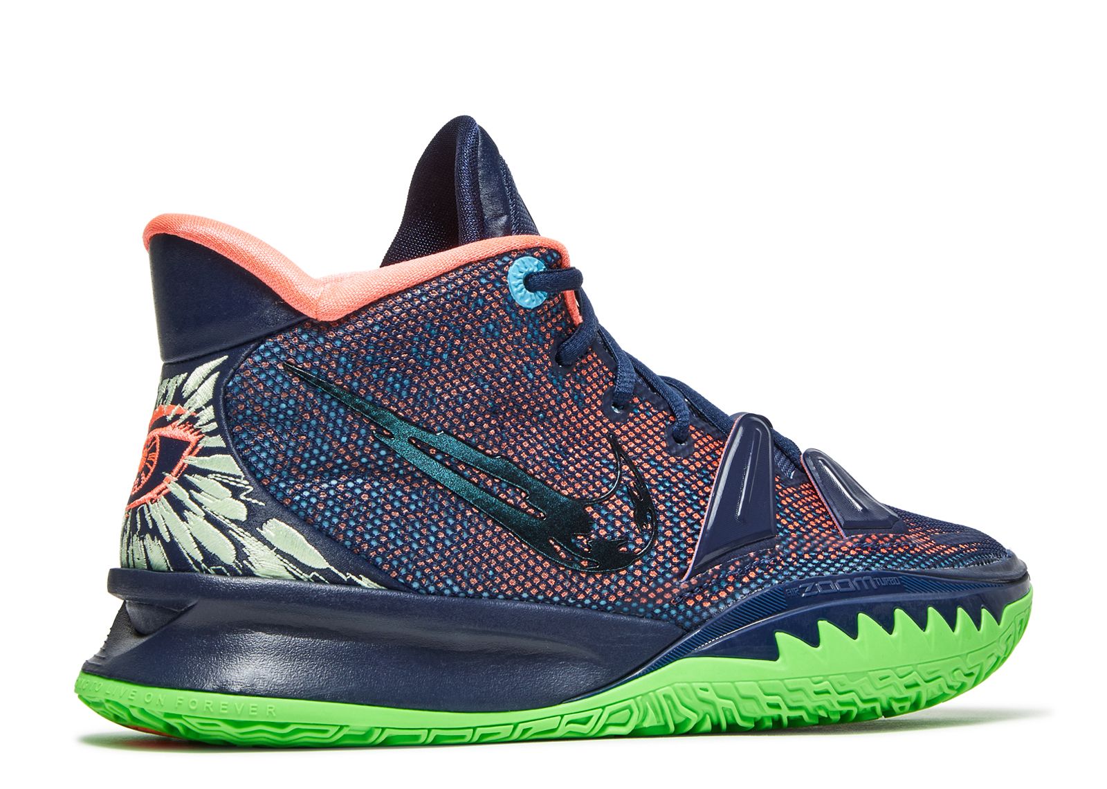 kyrie 7 navy green
