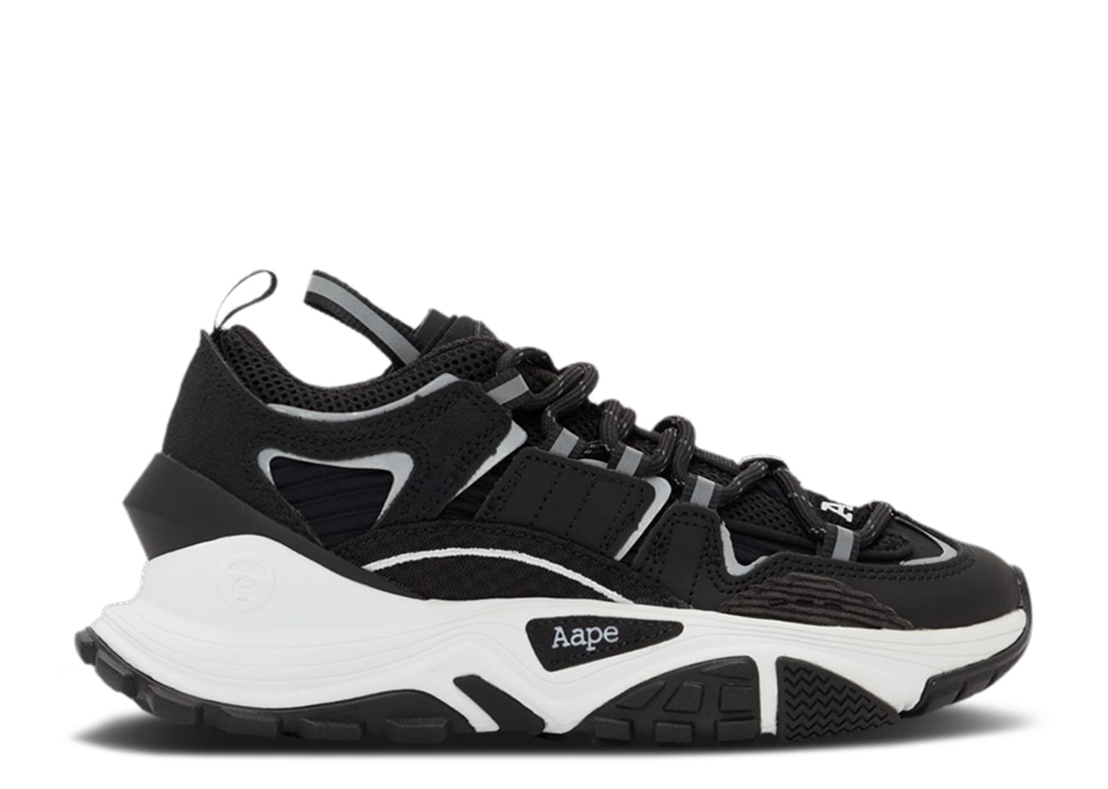 AAPE Dimension Black White BAPE AAPSHM6540XXD black white Flight Club