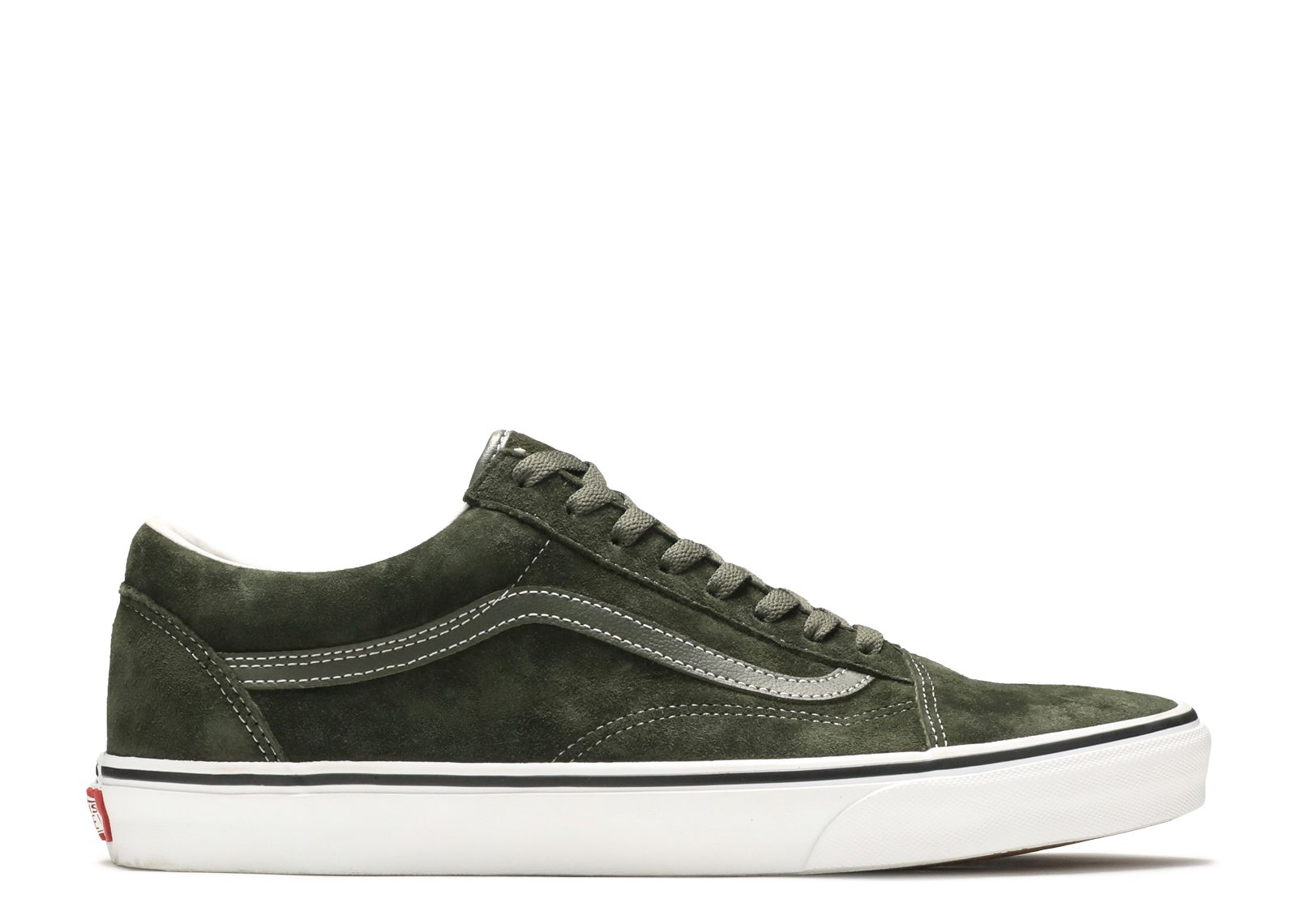 Old Skool 'Pig Suede - Olive'