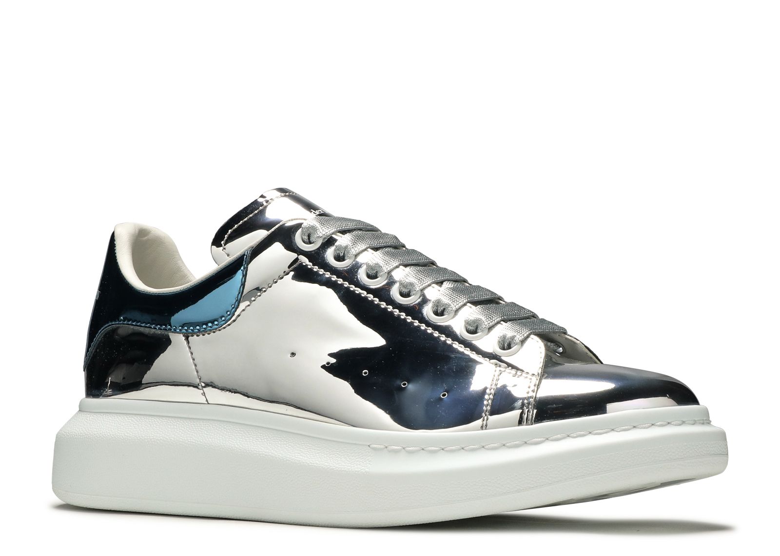 Alexander McQueen Oversized Sneaker 'Magic Mirror Silver 