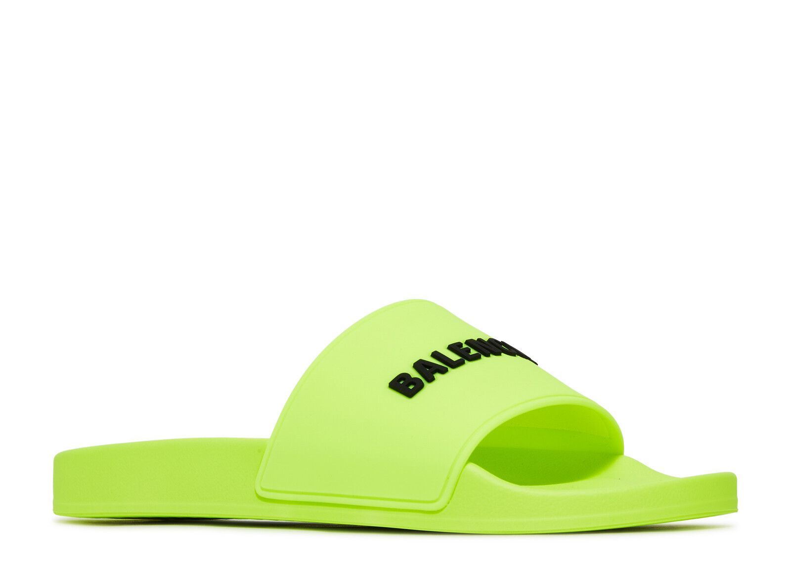 Balenciaga pool slide fluo yellow Balenciaga Pool Slides  main image 3