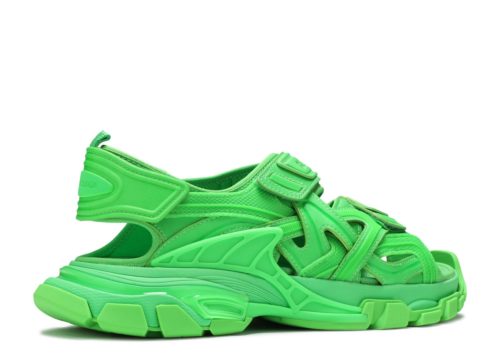 Balenciaga Track Sandal 'Fluo Green' - Balenciaga - 617542 W2KA1