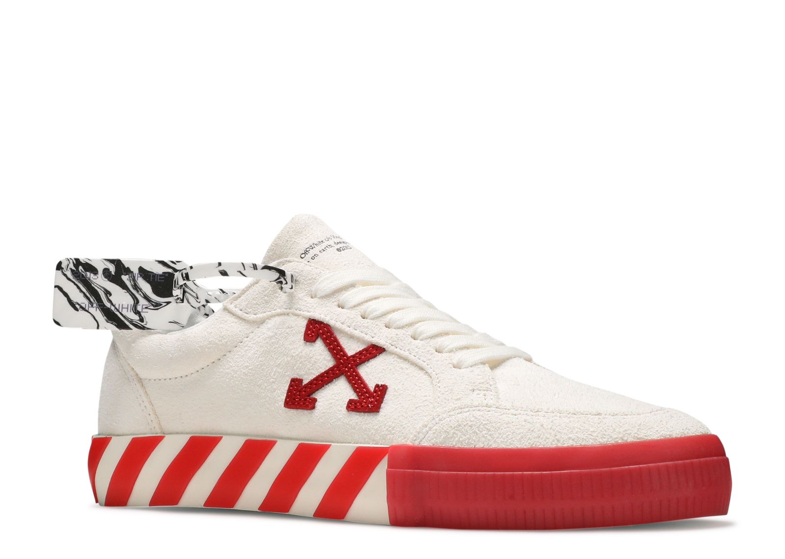 Off white vulc red hotsell