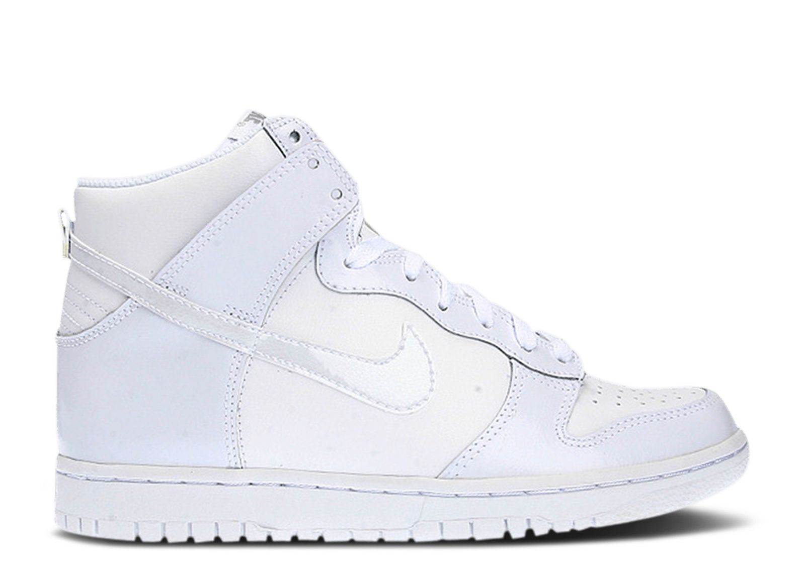 Dunk High GS 'White' - Nike - 308319 112 - white/white | Flight