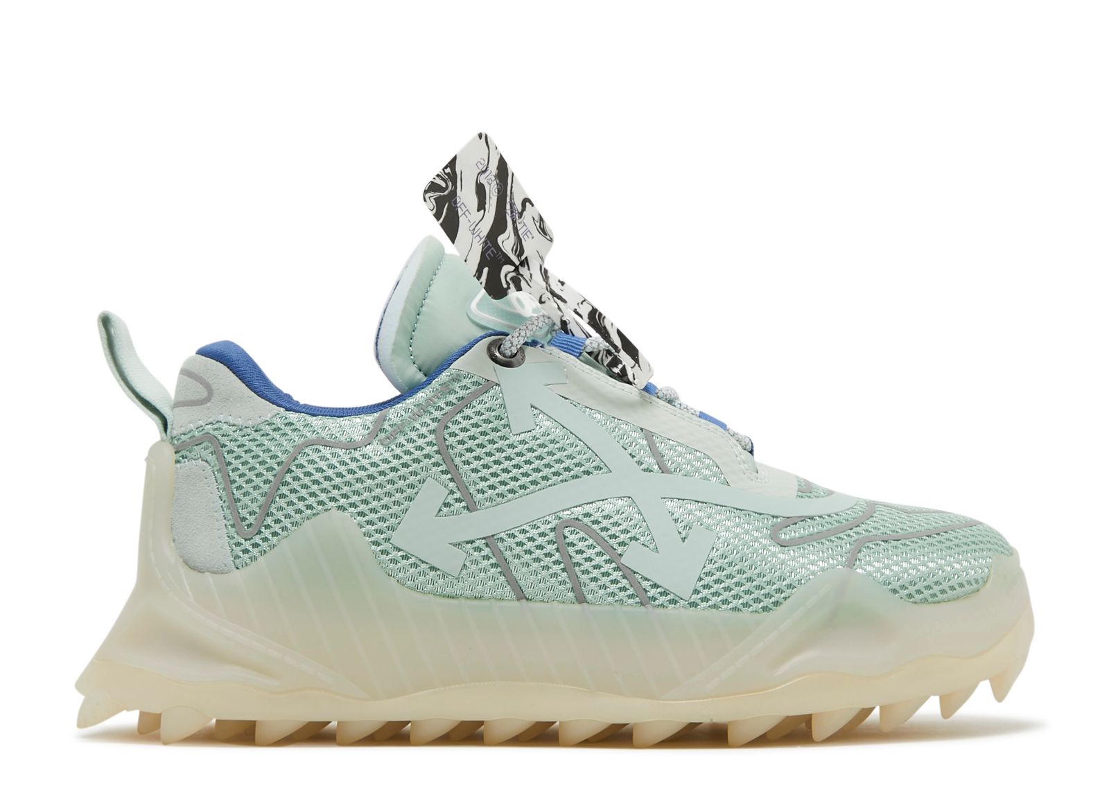 Off-White ODSY-1000 Sneakers ‘Mint’ | Size 42EU(9US) Mint For Off White Odsy-1000 Unisex Sneakers Casual Sports  main image 3