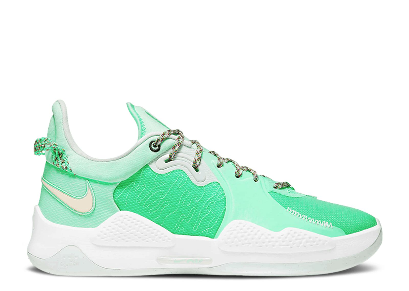 PG 5 EP 'Play For The Future' - Nike - CW3146 300 - green glow/glacier  blue/platinum tint/barely green | Flight Club