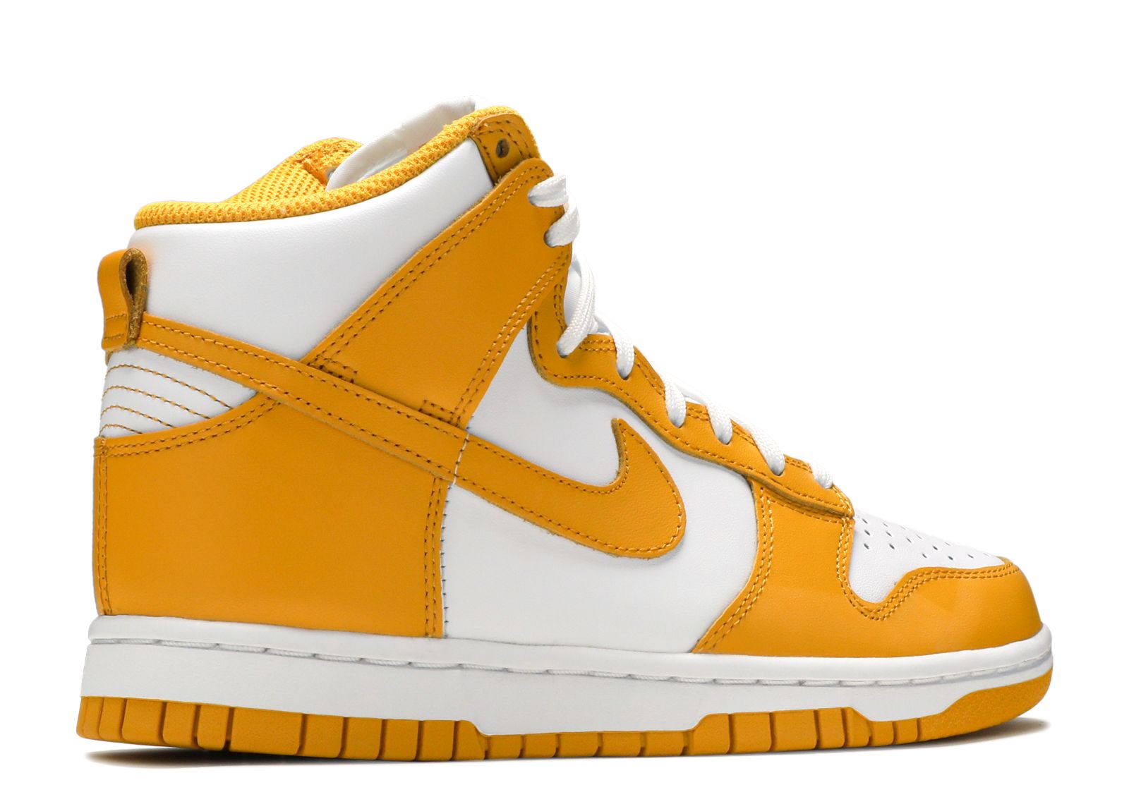 nike dunk high white dark sulfur