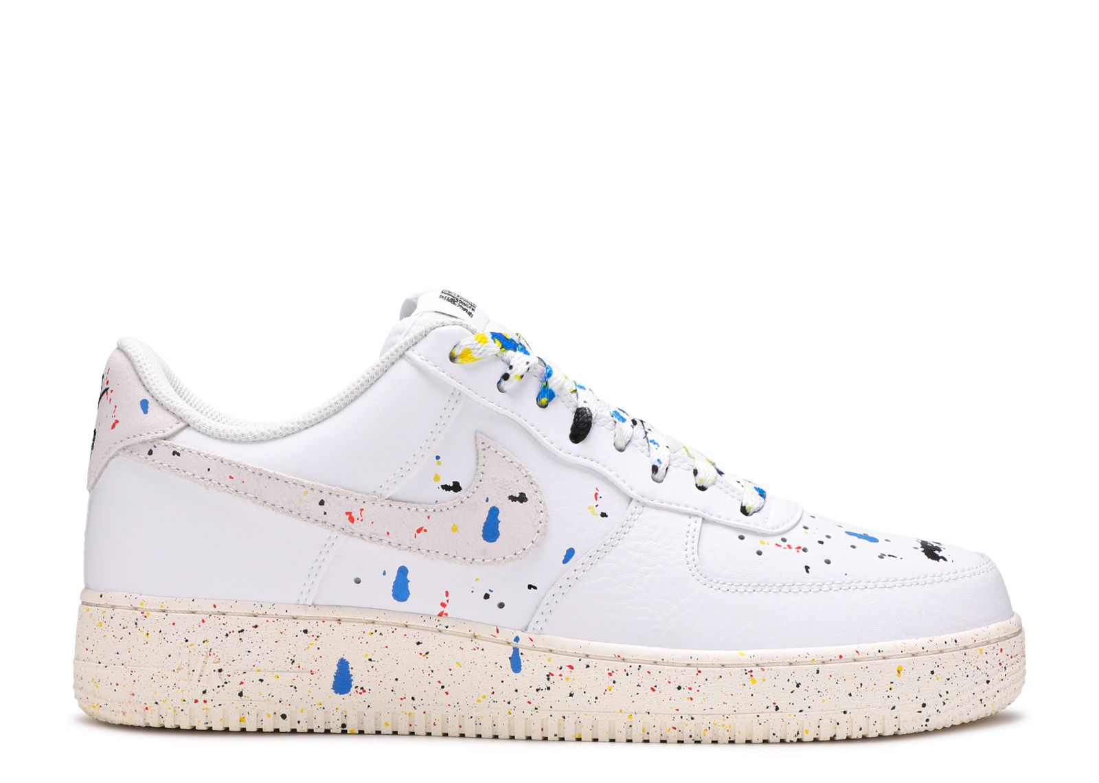 Air Force 1 '07 LV8 'Paint Splatter' - Nike - CZ0339 100 -  white/white/sail/white | Flight Club