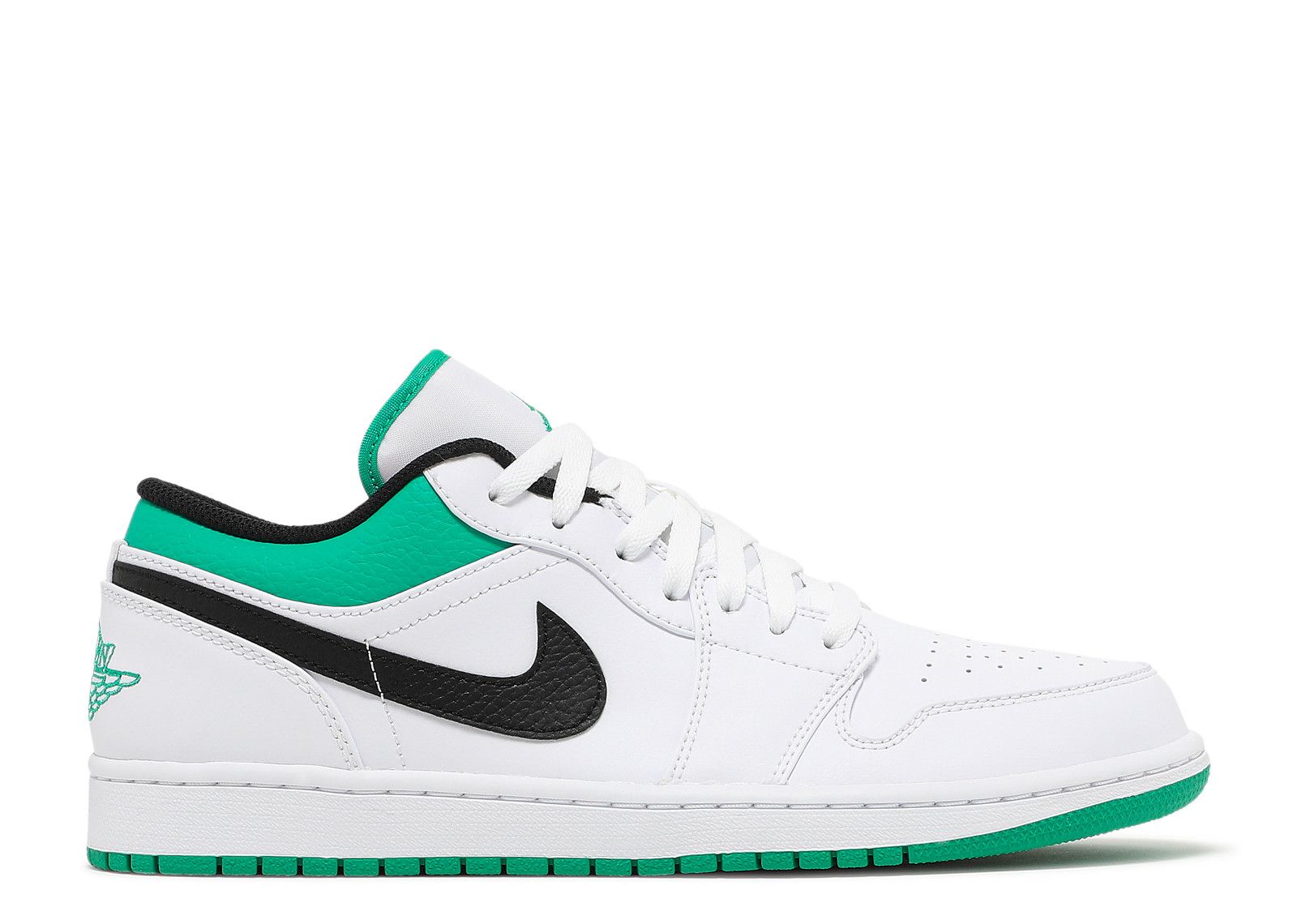 Jordan 1 Low 'White Lucky Green'