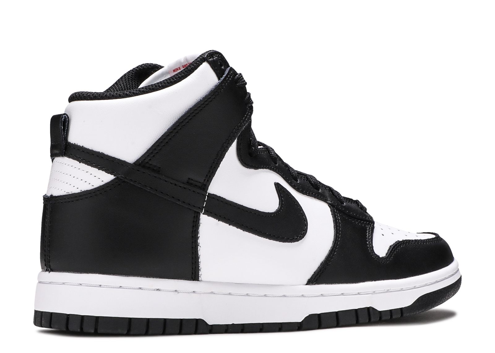 women's dunk high black white