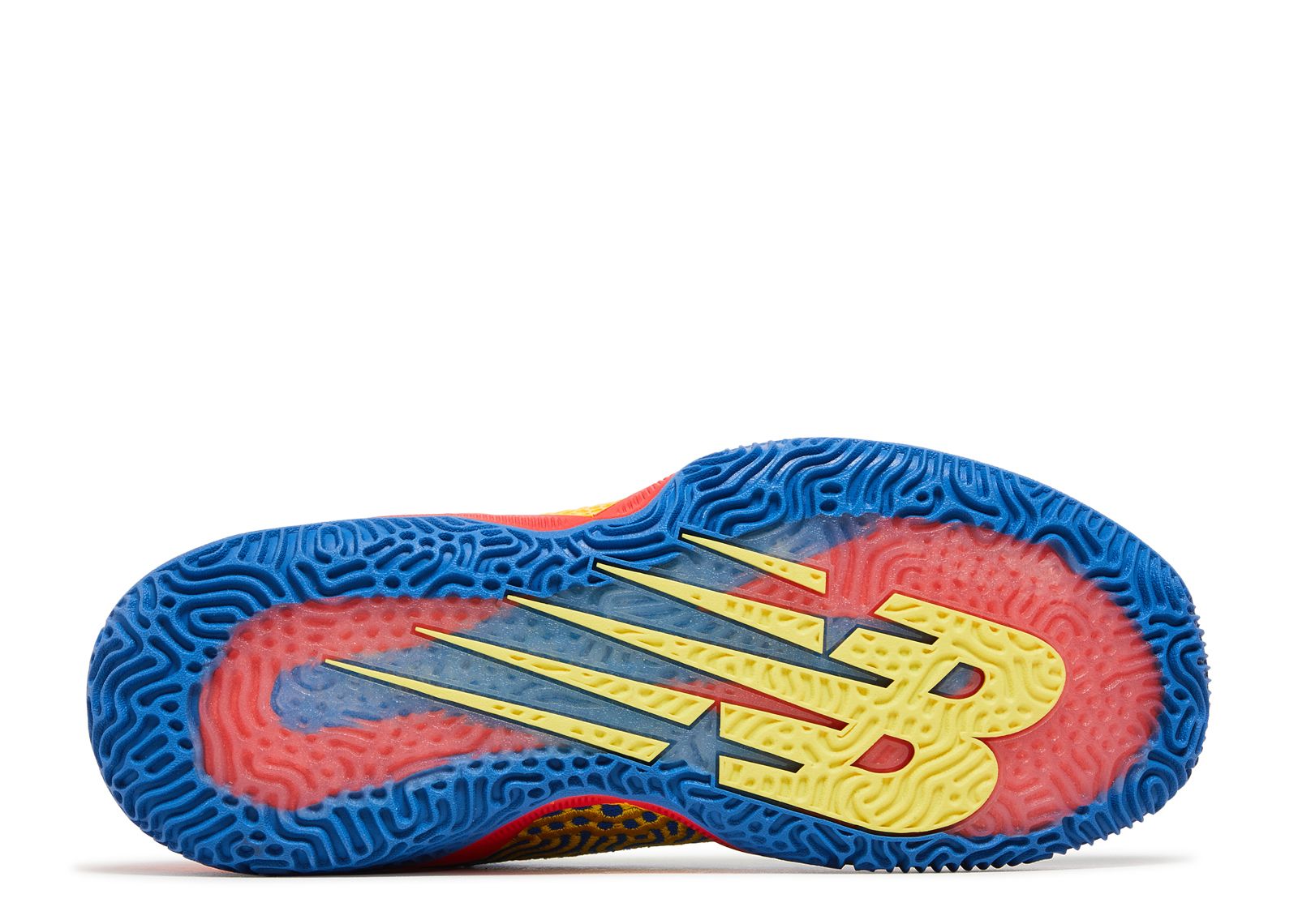 New Balance Two Wxy Darius Bazley My Home Blue Red Basketball BB2WXYOH Sz 9 NIB NEW BALANCE TWO WXY DARIUS BAZLEY MY HOME BLUE RED YELLOW  main image 3
