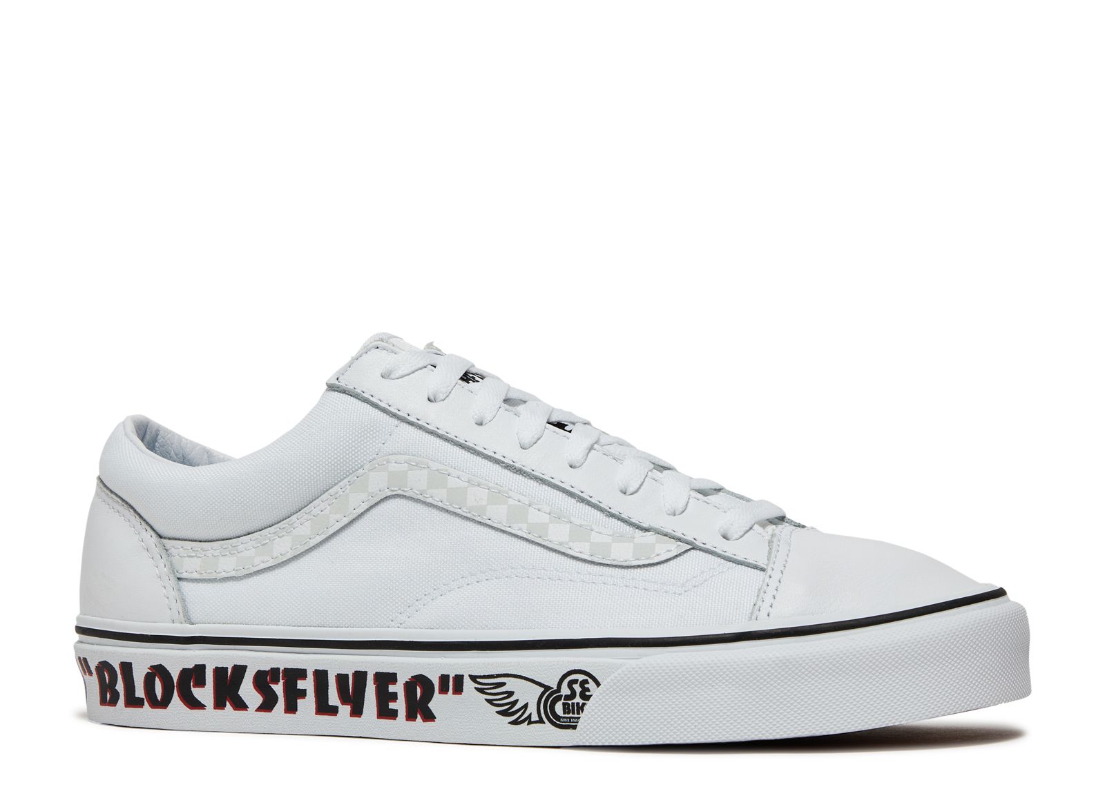 SE Bikes X Style 36 'Blocks Flyer White Reflective' Vans