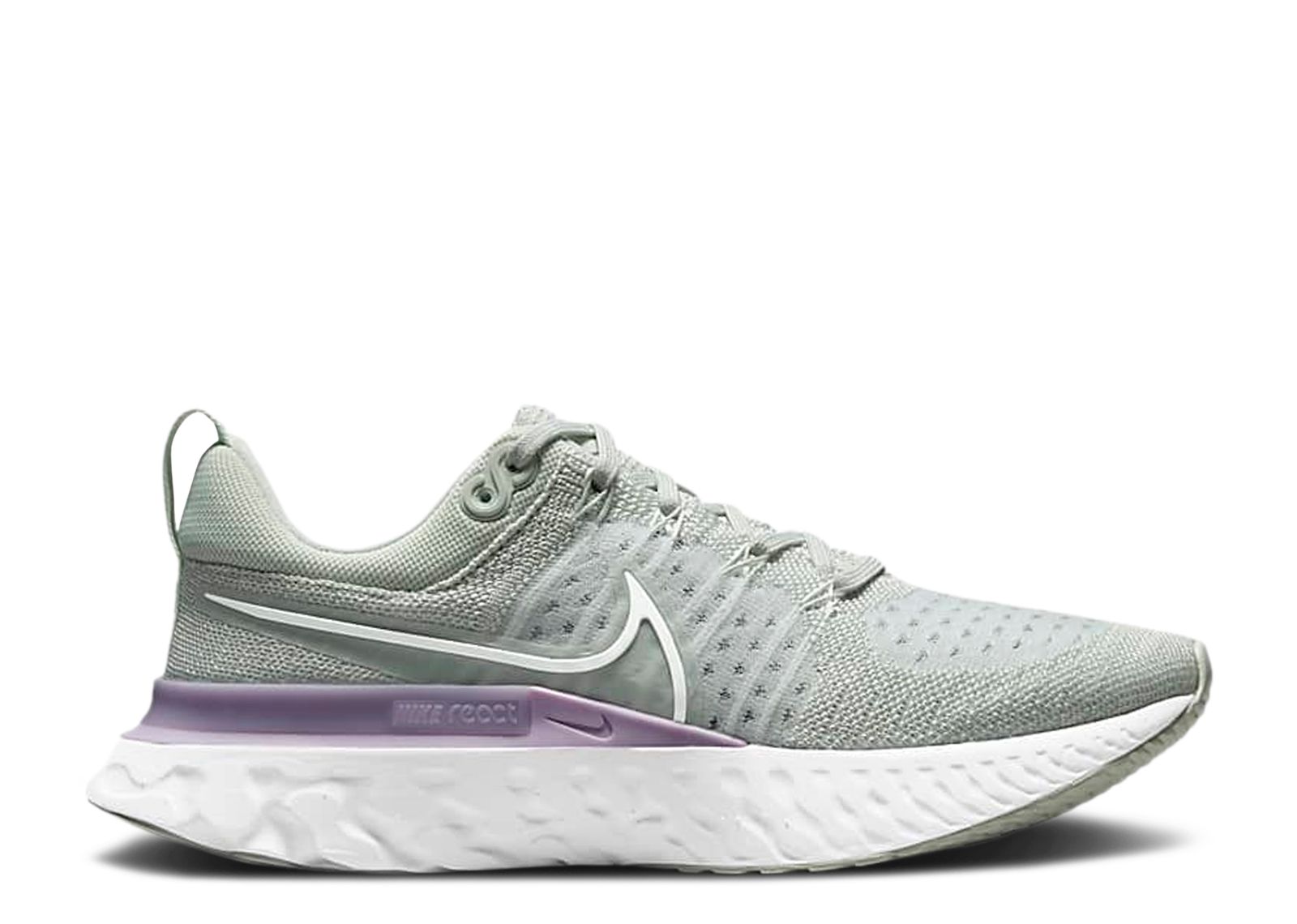 Wmns React Infinity Run Flyknit 'Light Silver Lilac' Nike