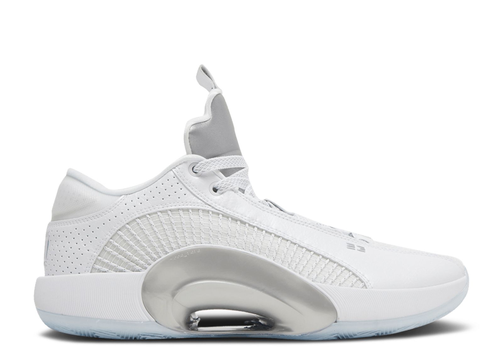 Jordan 35 Low 'White Metallic Silver' - Air Jordan - CW2460