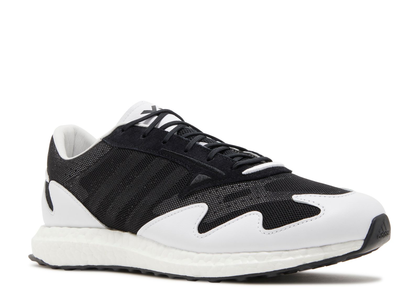 Y 3 Rhisu Run Black White Adidas FX7261 black black