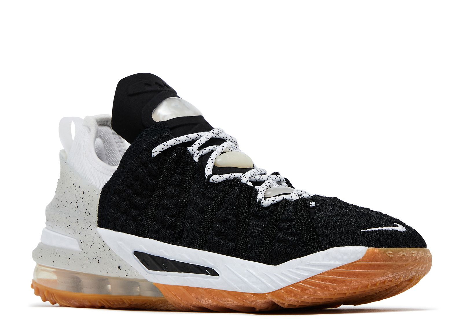 Lebron 18’s black white gum Nike LeBron 18  main image 4