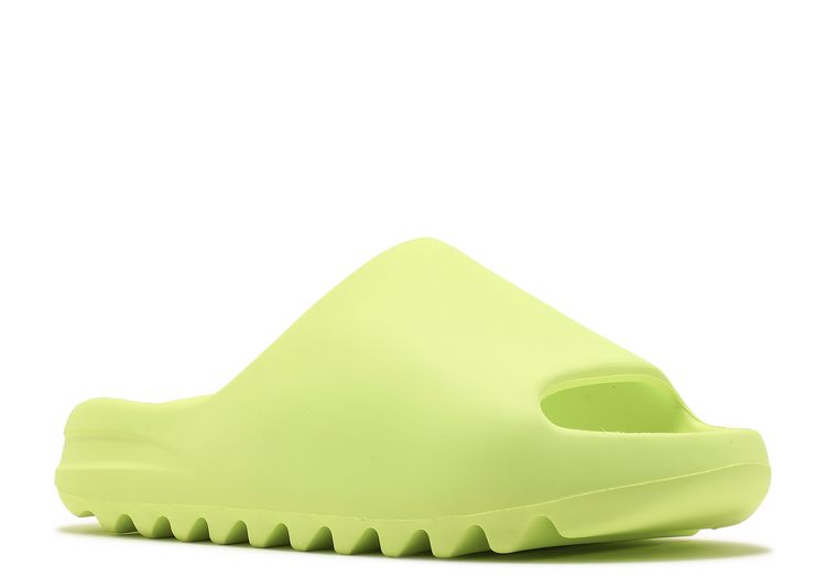 green neon yeezys