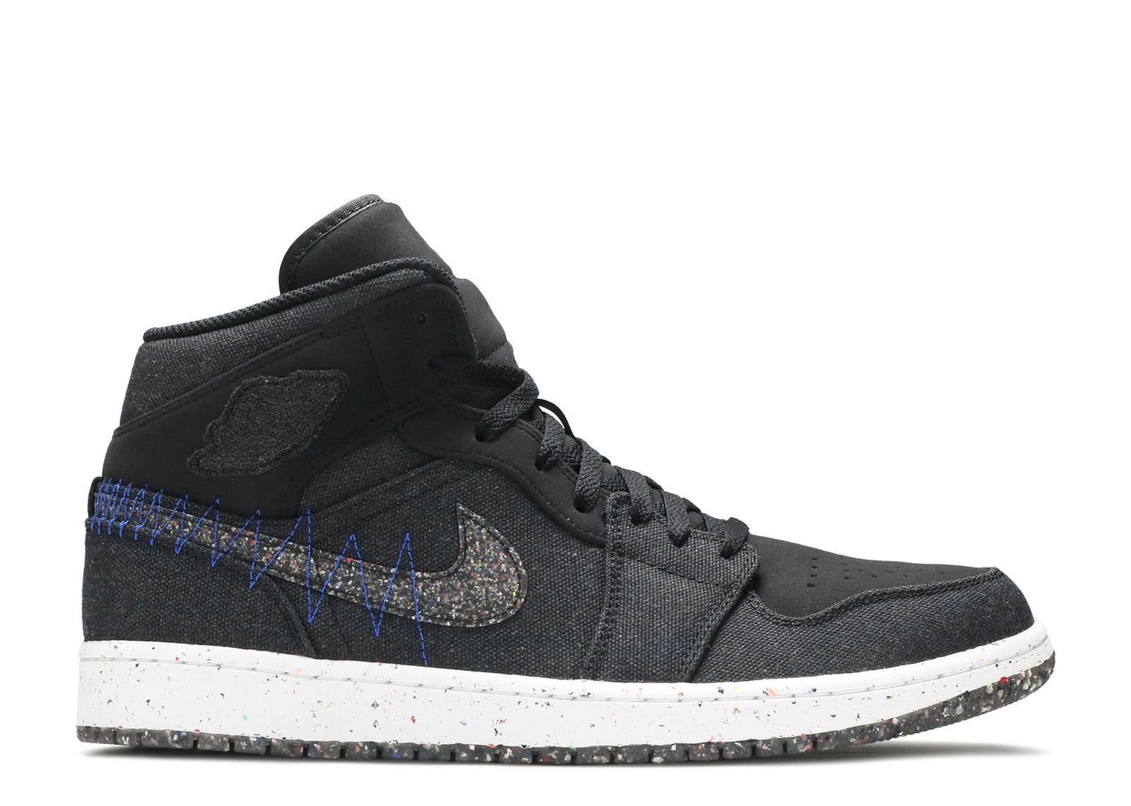 Nike Air Jordan 1 Mid Nouveau Black Ice Anthracite White 629151-003 9.5 men’s Jordan 1 Mid Nouveau  main image 4