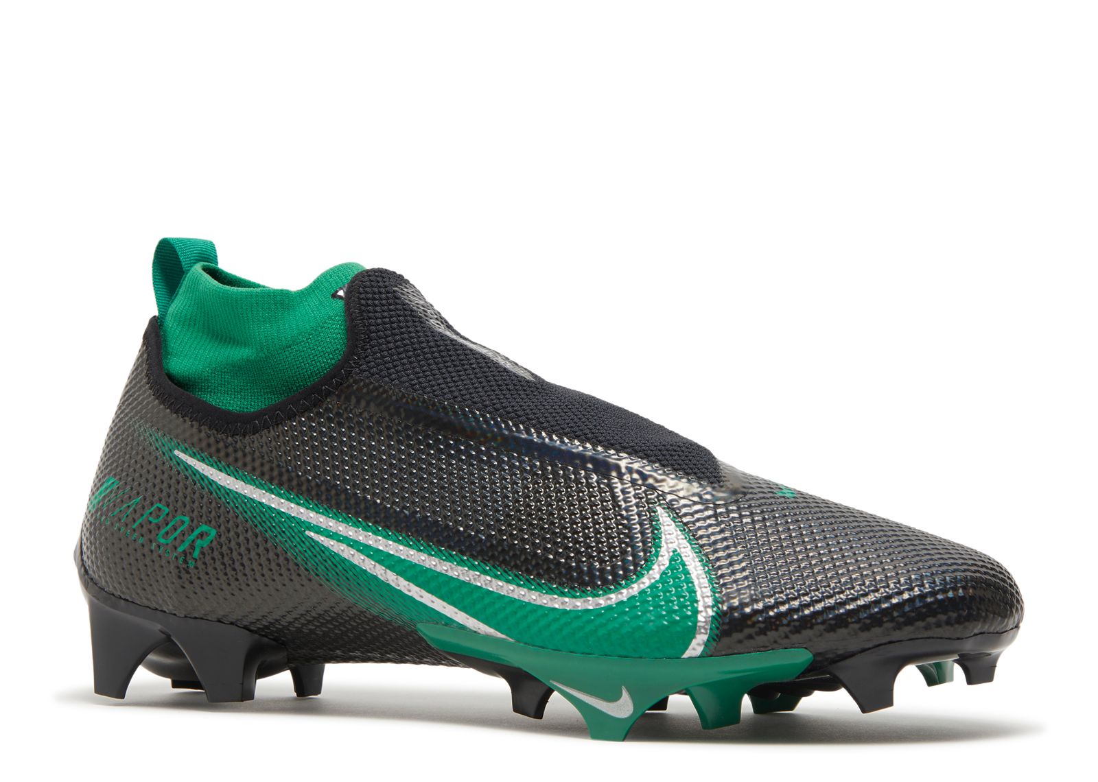 nike football cleats green and black