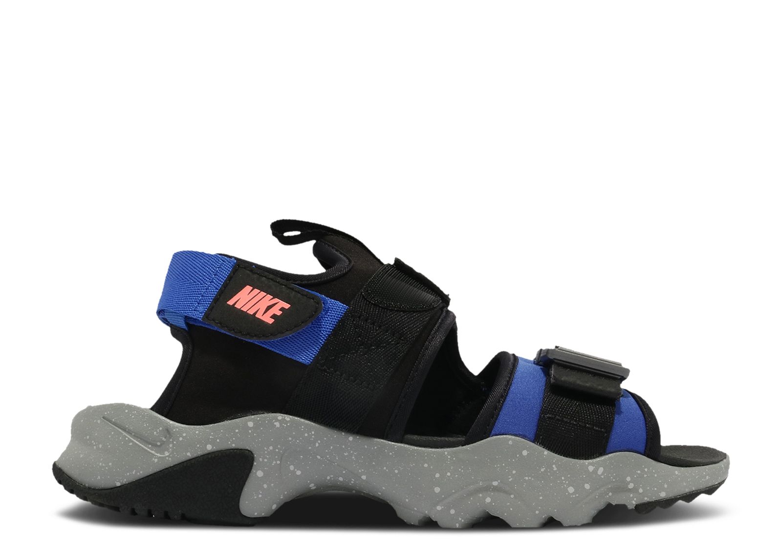 Wmns Canyon Sandal 'Black Hyper Blue' - Nike - CV5515 003