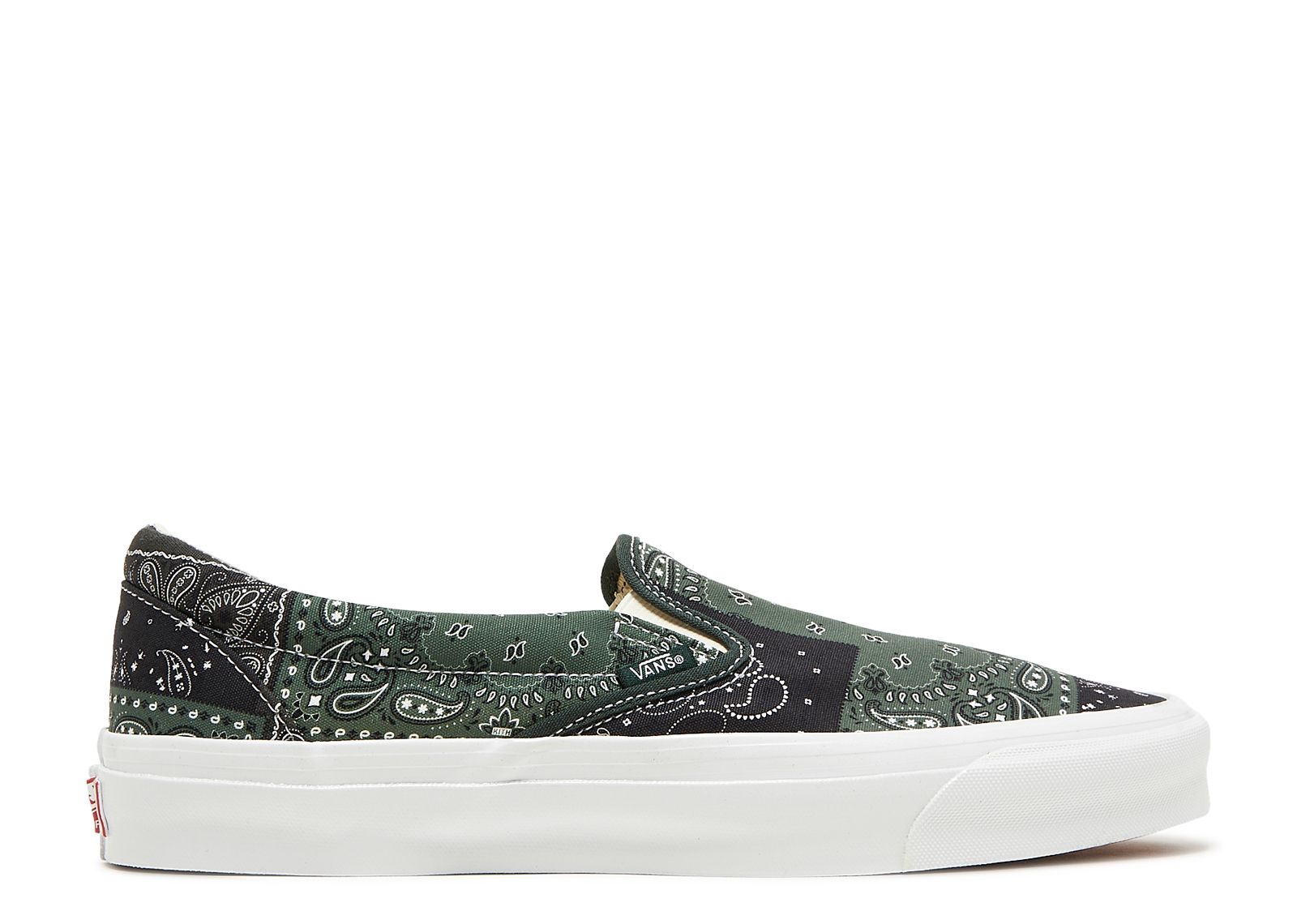 Kith x Vault OG Classic Slip-On LX 'Bandana - Scarab'