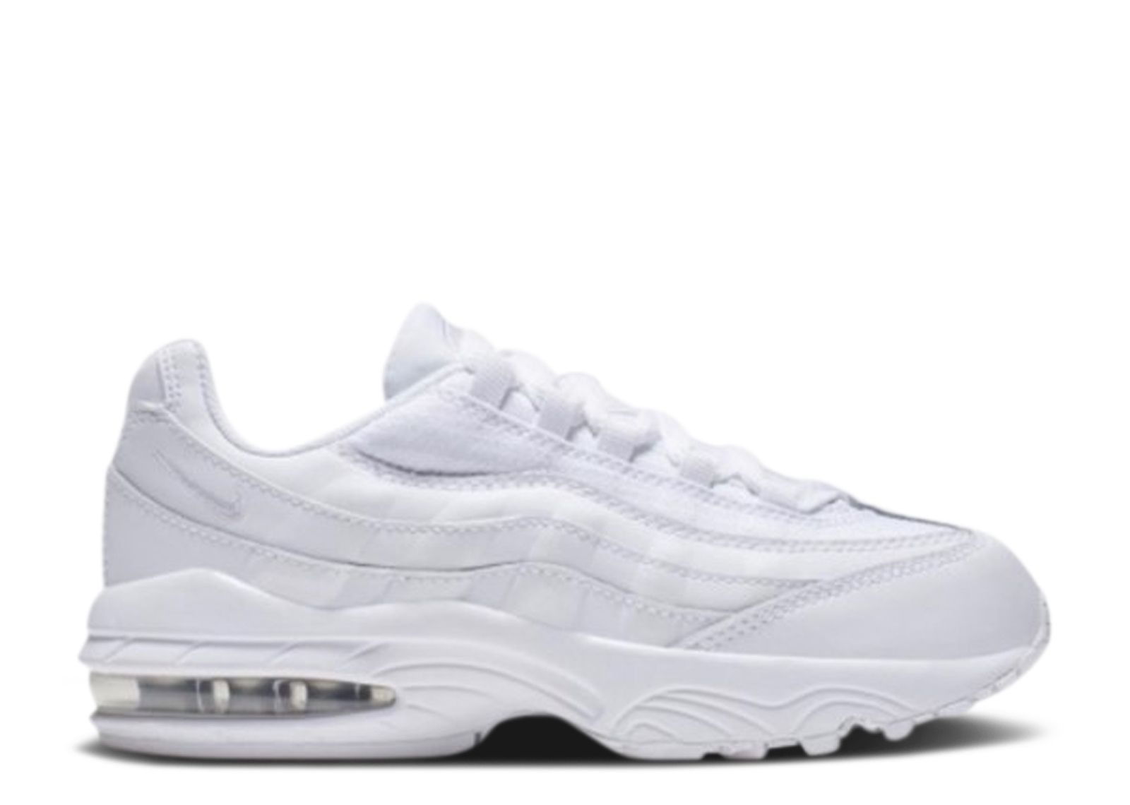 Air max outlet 95 white silver