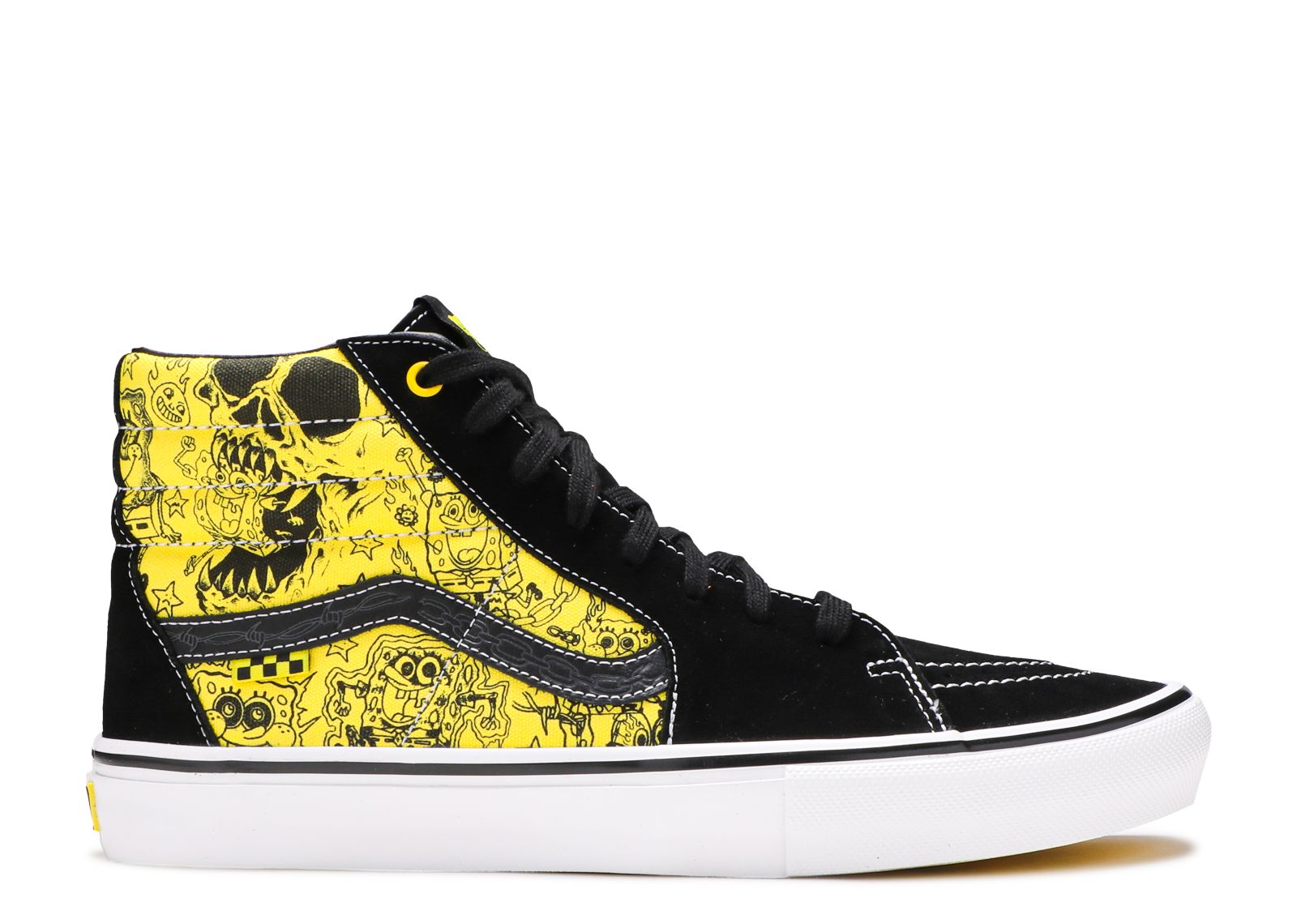 Mike Gigliotti x SpongeBob SquarePants x Skate Sk8-Hi 'Black Yellow'