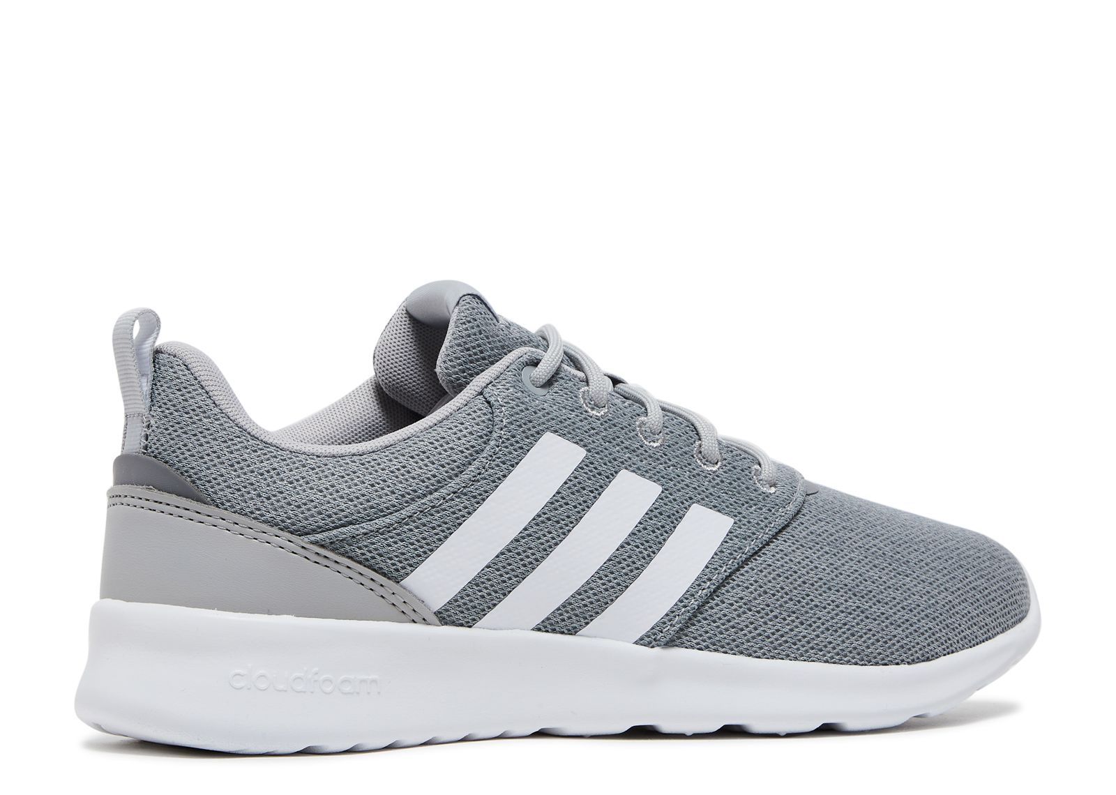adidas gazelle silver green womens ADIDAS WOMEN'S QT RACER CLOUDFOAM RUNNING SHOES SNEAKERS sz 7 CORE BLA   FRIOCONNECT LLC