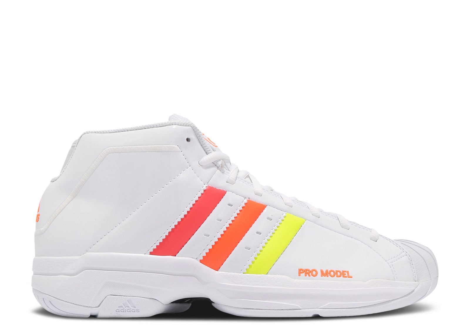 Pro Model 2G 'White App Signal Orange' Adidas FZ0903 cloud