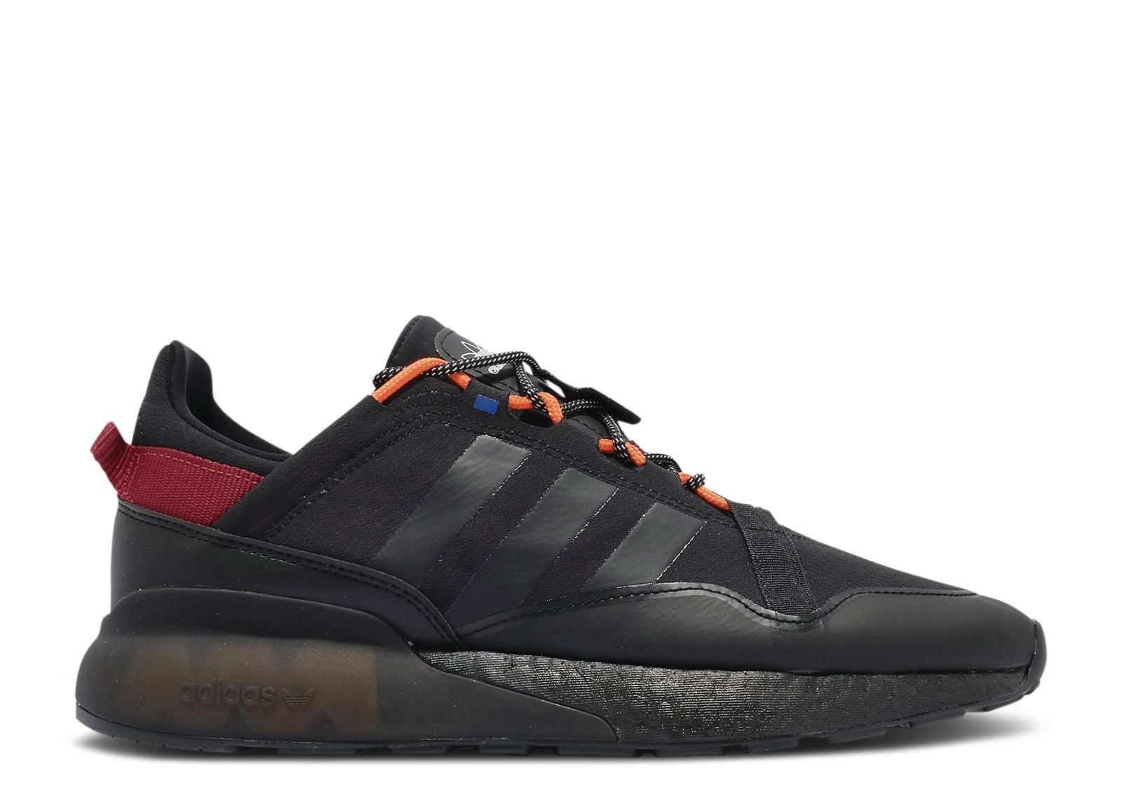 、 ZX 2K Boost Pure 'Black Scarlet' - Adidas - GY7912 - core black