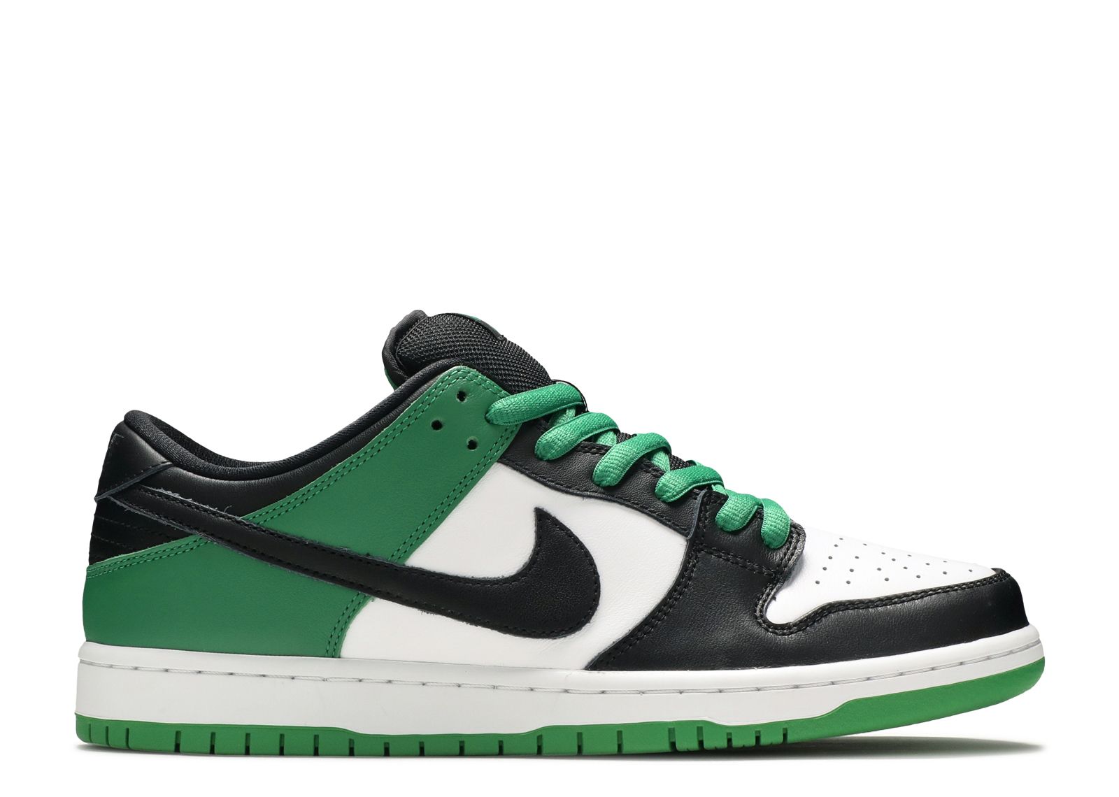 green and white nike dunks