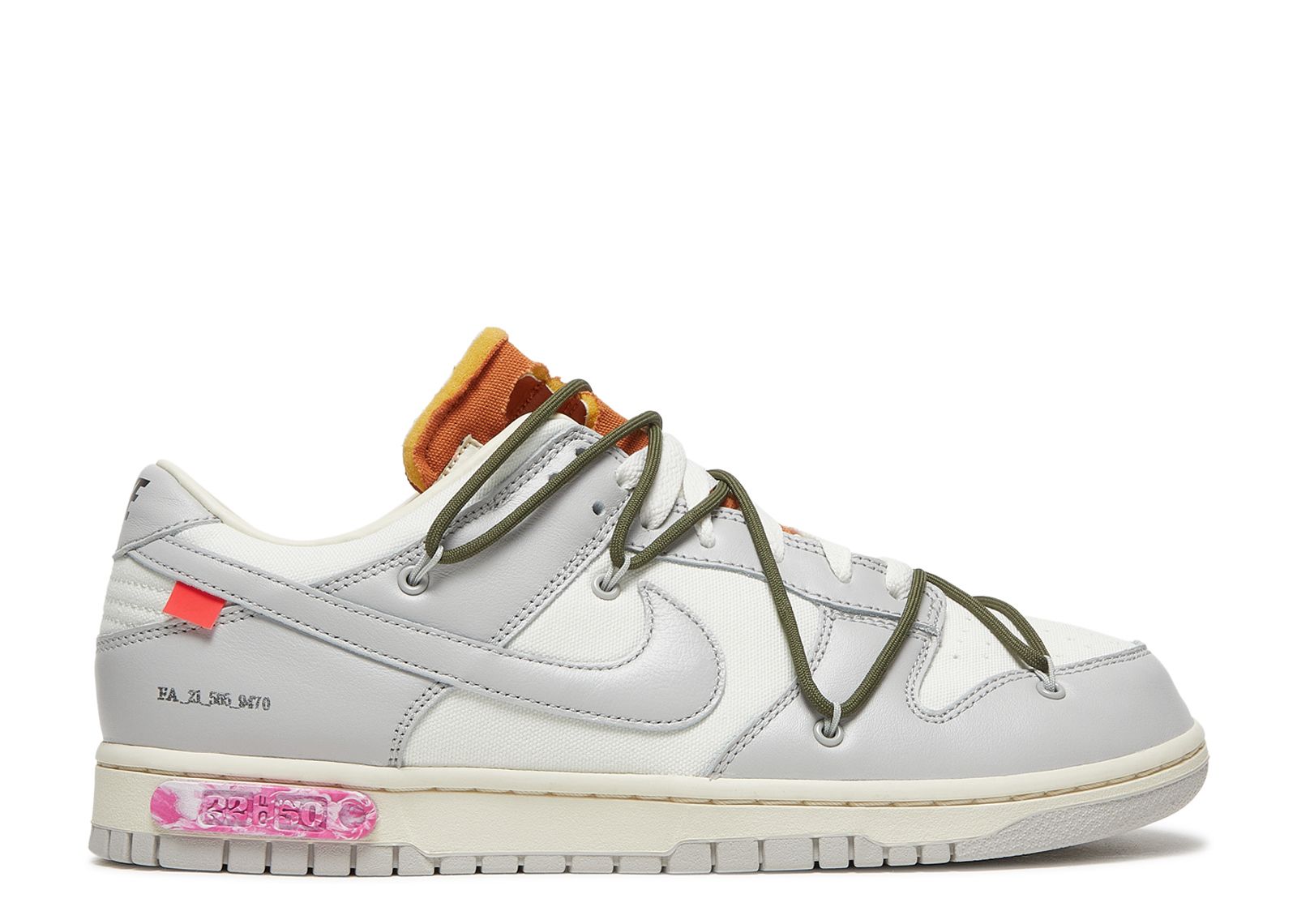 Off-White x Nike Virgil Abloh Off-White Dear Summer Lot 1 50 Dunk Low 1/50 DM1602-127