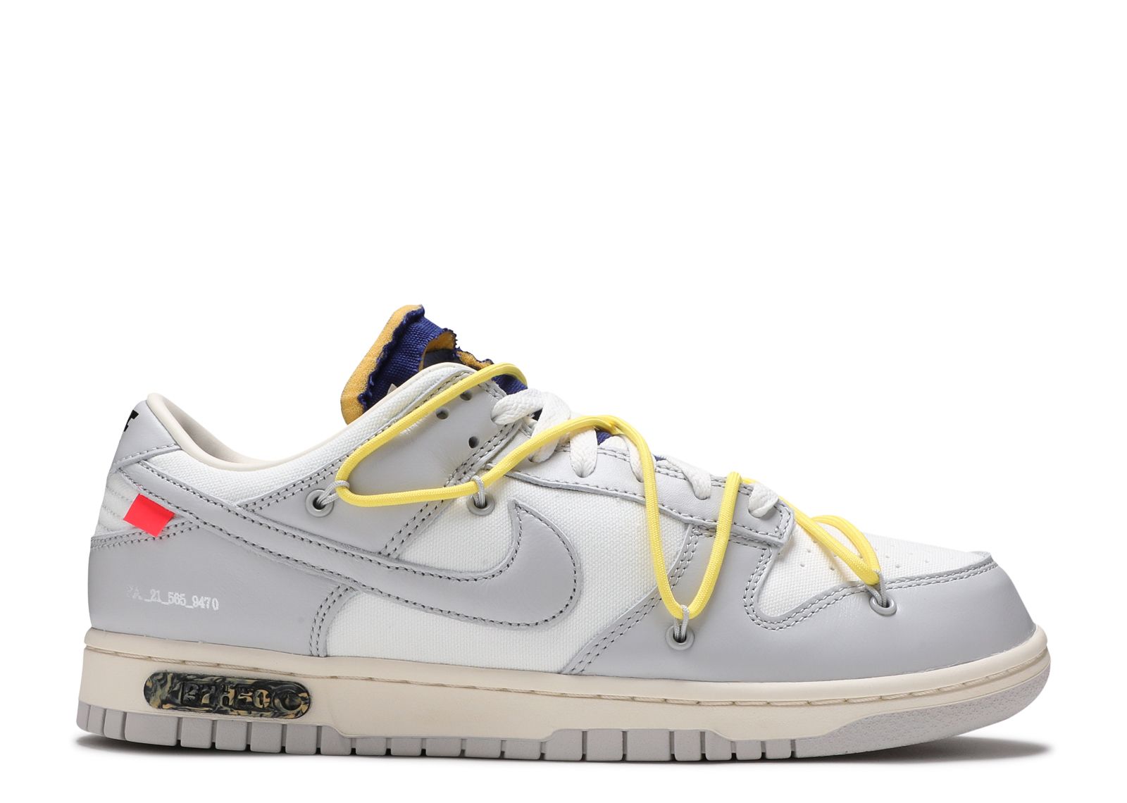 Off White X Dunk Low 'Lot 27 Of 50' - Nike - DM1602 120 - sail