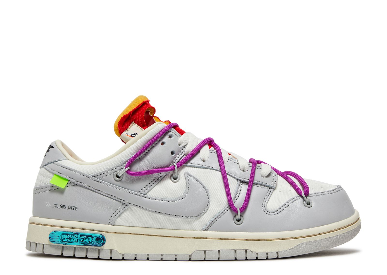 OFF-WHITE × NIKE DUNK LOW 1 OF 50 45-