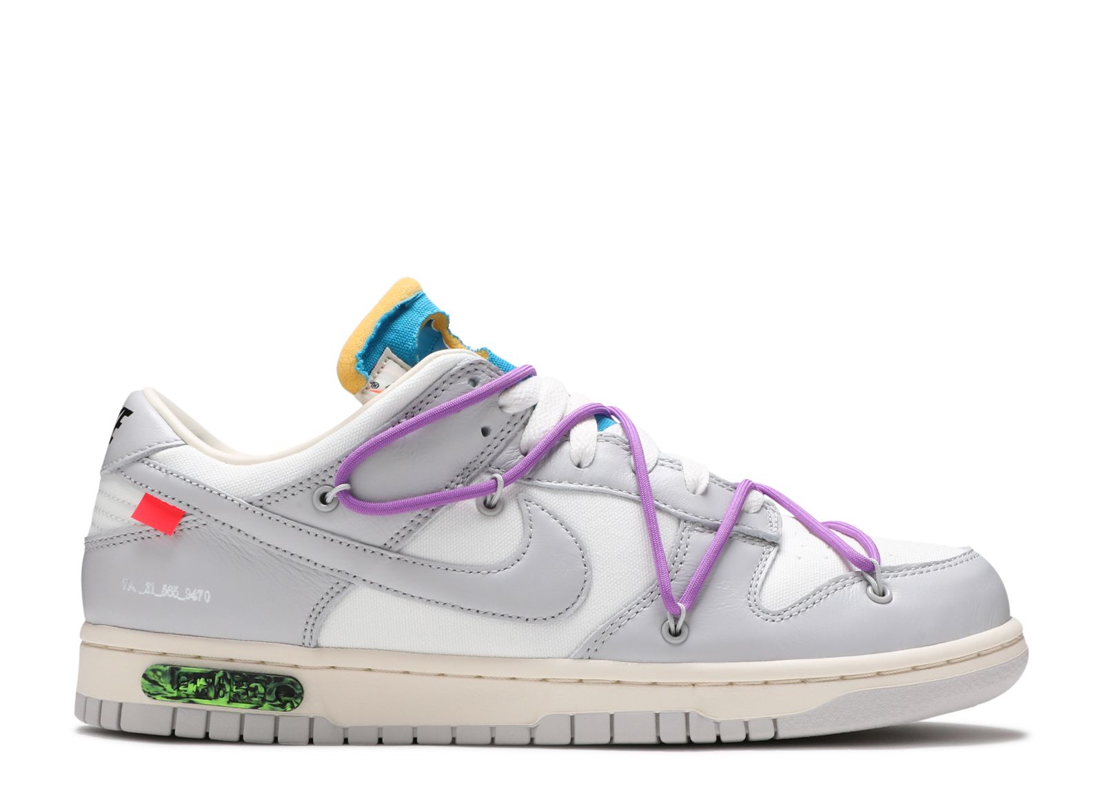 OFF-WHITE × NIKE DUNK LOW 1 OF 50 \