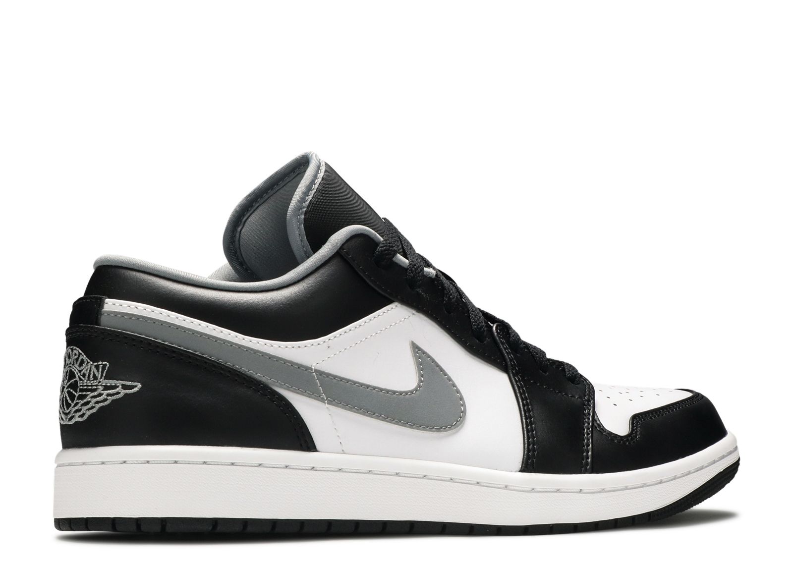 jordan 1 low black white and grey